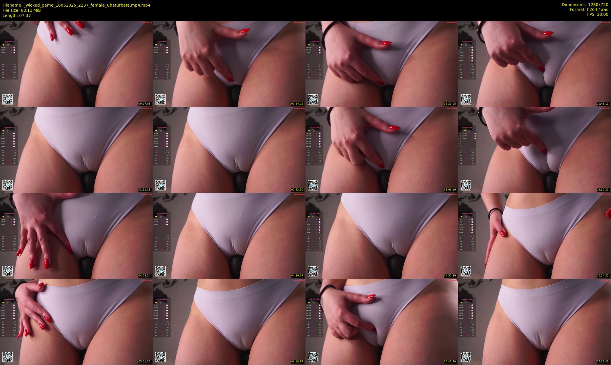 _wicked_game — 8 minute Chaturbate female cam show recording, 720p, May 16, 2025