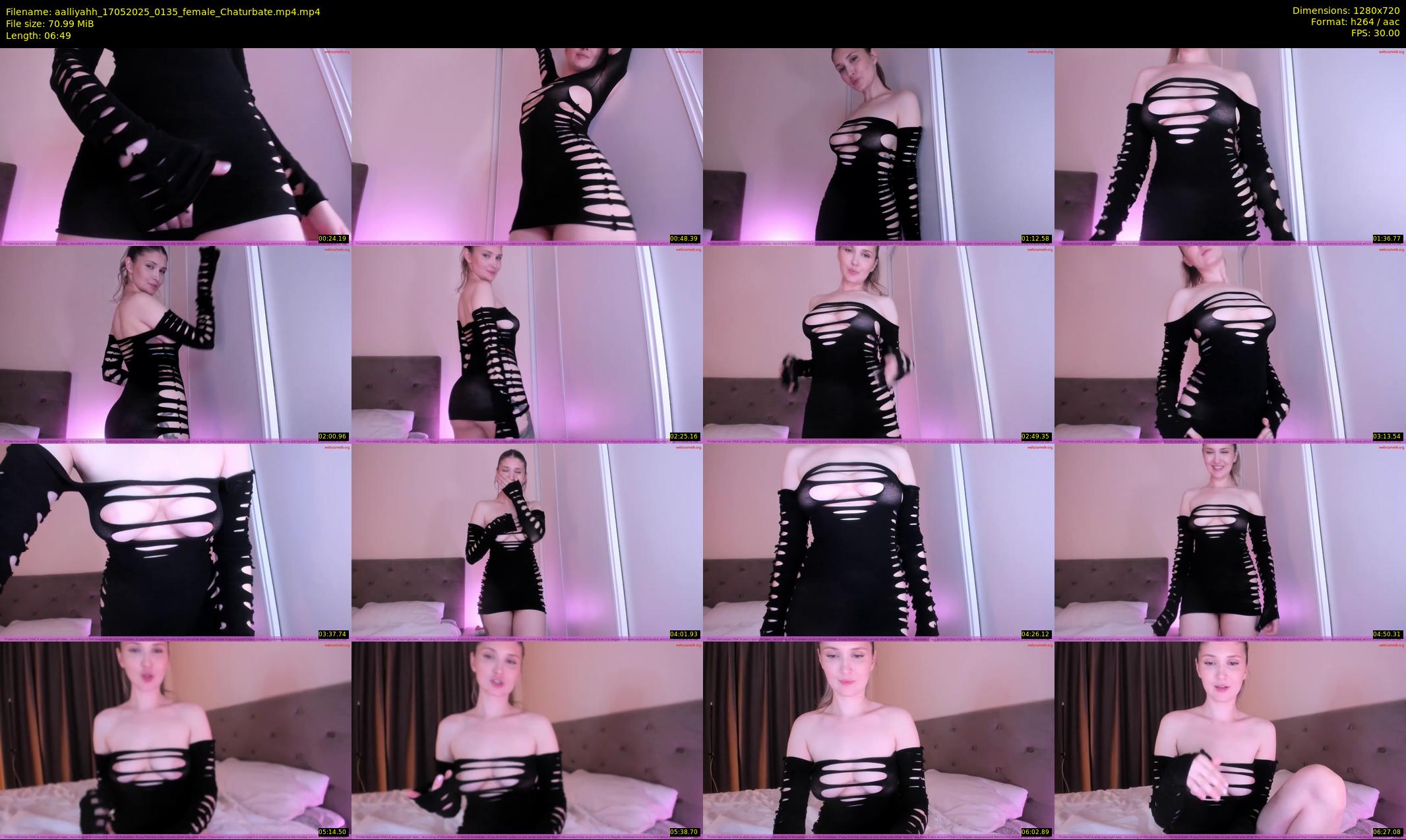 aalliyahh — 7 minute Chaturbate female cam show recording, 720p, May 17, 2025