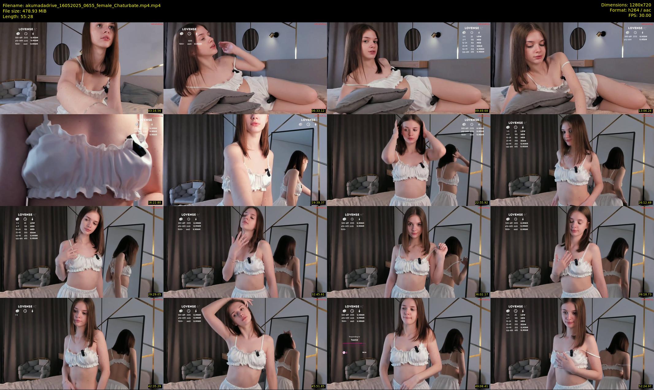akumadadrive — 56 minute Chaturbate female cam show recording, 720p, May 16, 2025