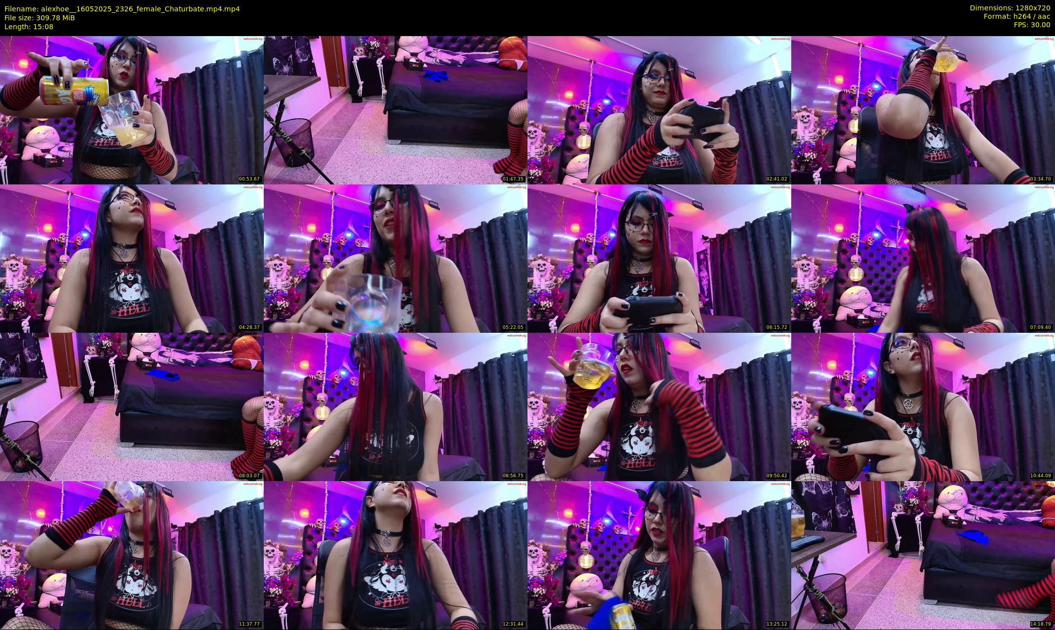 alexhoe_ — 16 minute Chaturbate female cam show recording, 720p, May 16, 2025