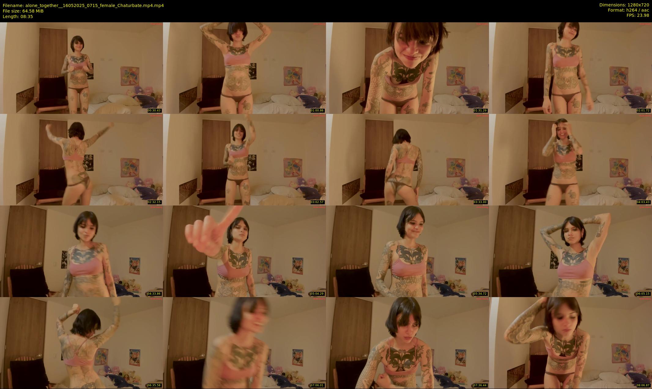 alone_together_ — 9 minute Chaturbate female cam show recording, 720p, May 16, 2025