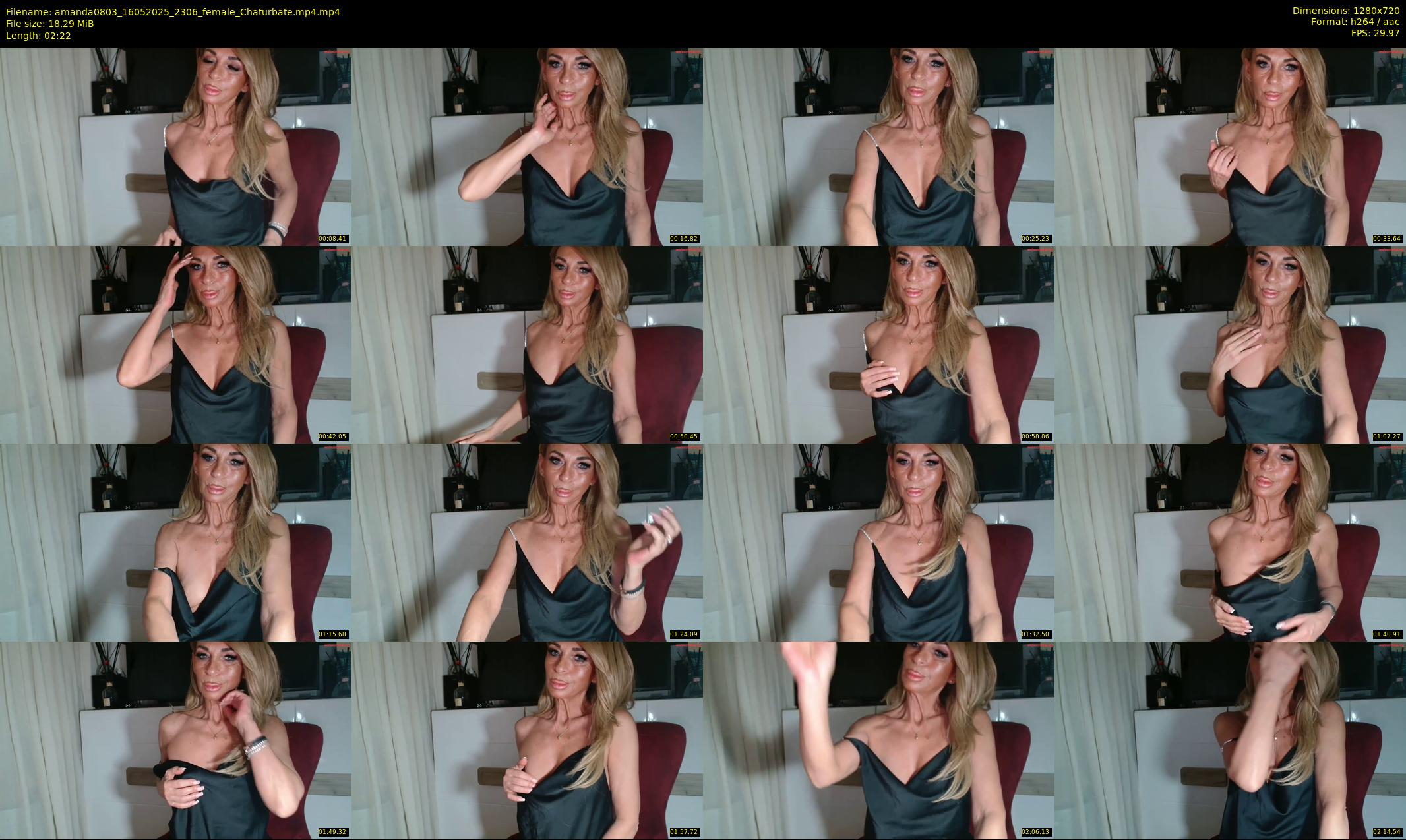 amanda0803 — 3 minute Chaturbate female cam show recording, 720p, May 16, 2025