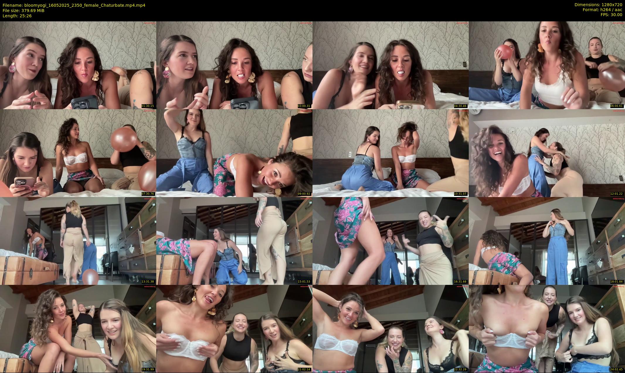 bloomyogi — 26 minute Chaturbate female cam show recording, 720p, May 16, 2025