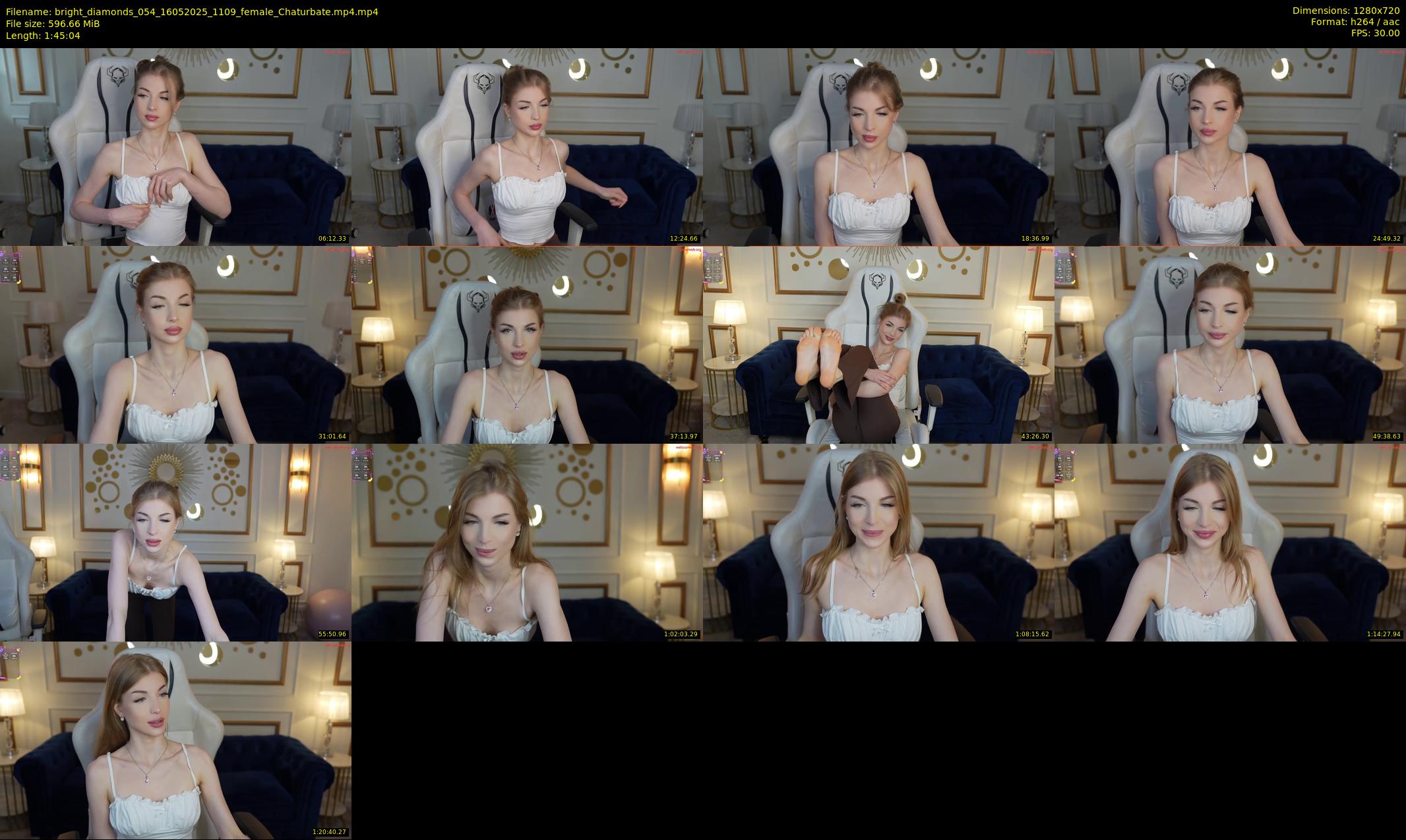 bright_diamonds_054 — 106 minute Chaturbate couple cam show recording, 720p, May 16, 2025