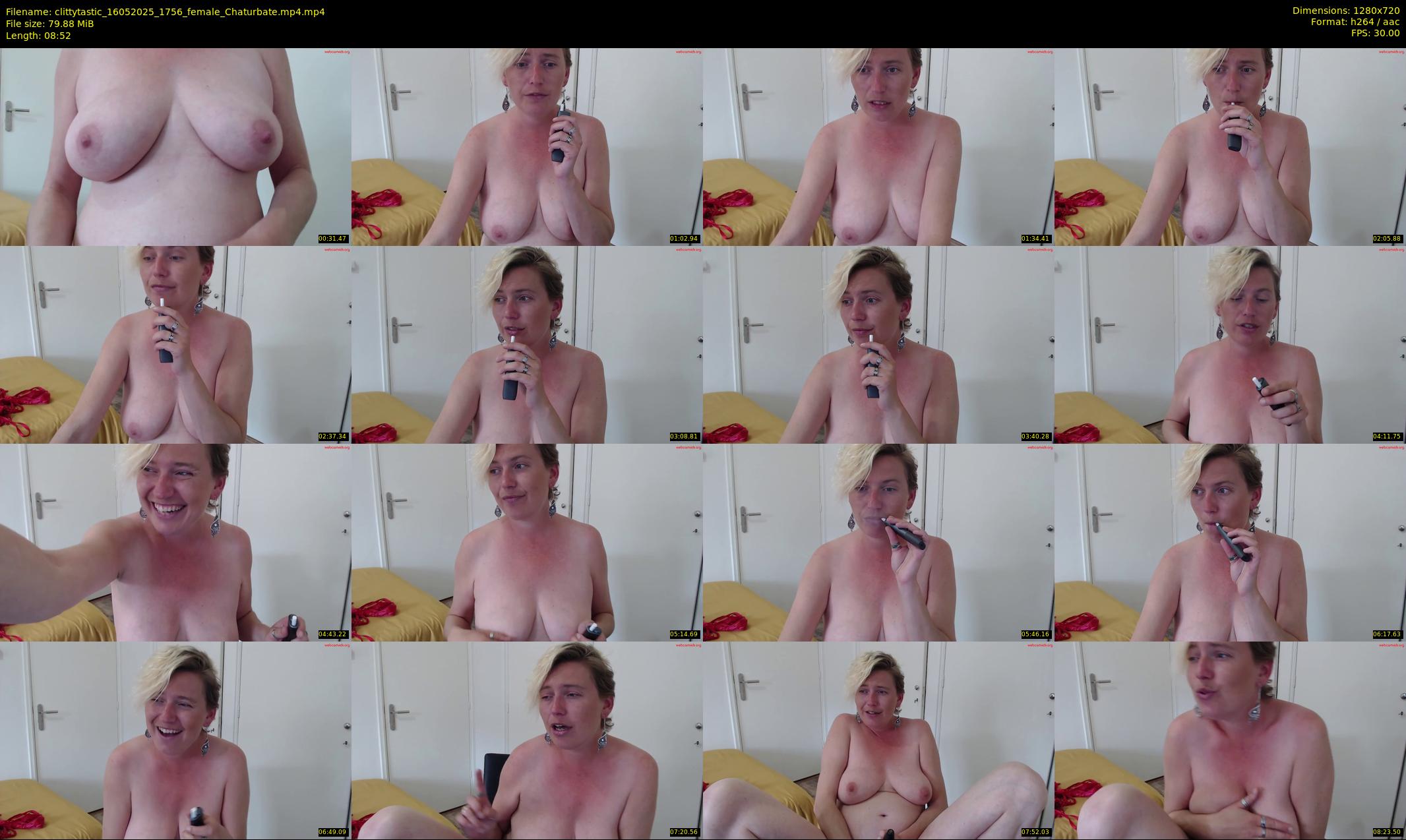 clittytastic — 9 minute Chaturbate female cam show recording, 720p, May 16, 2025