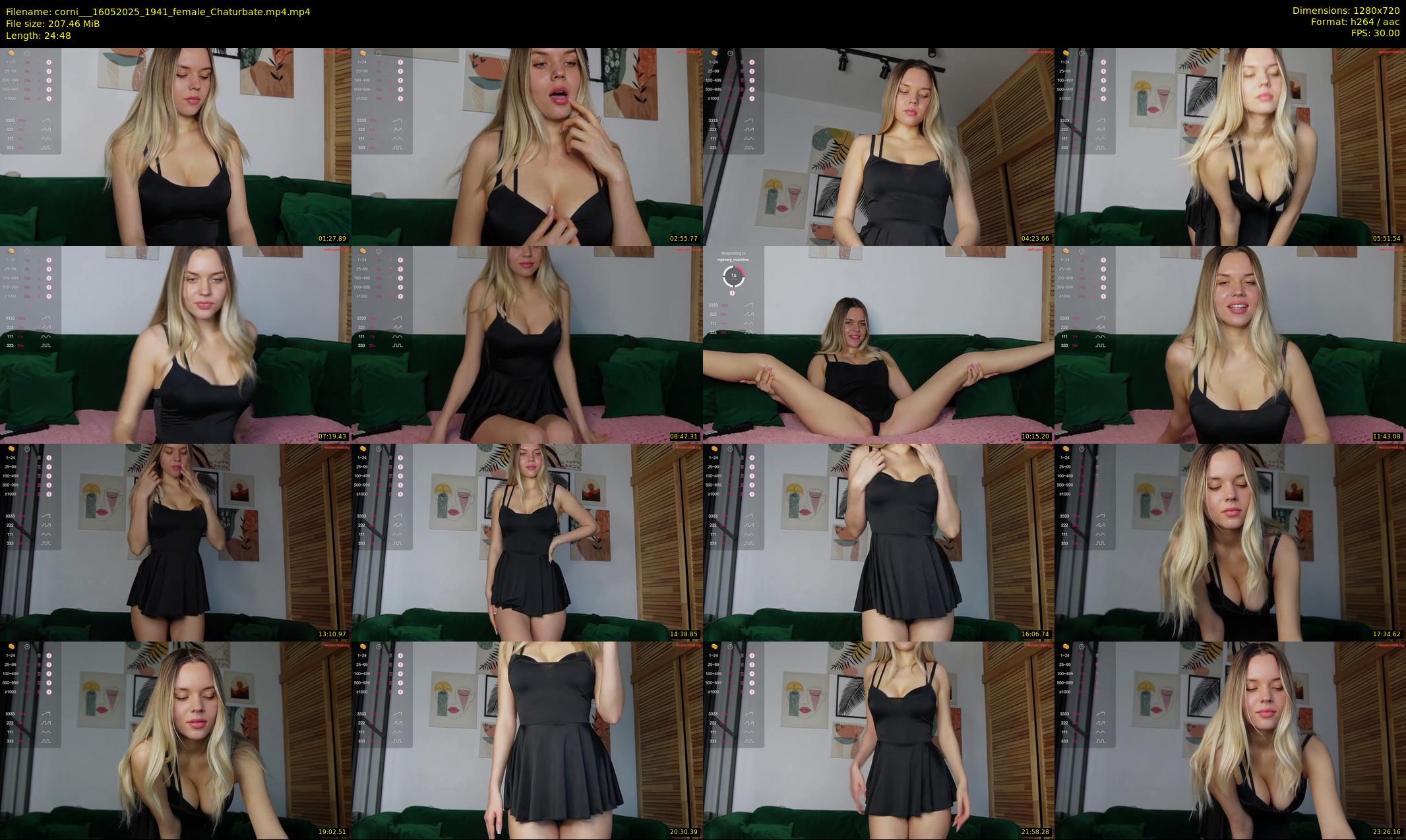 corni__ — 25 minute Chaturbate female cam show recording, 720p, May 16, 2025