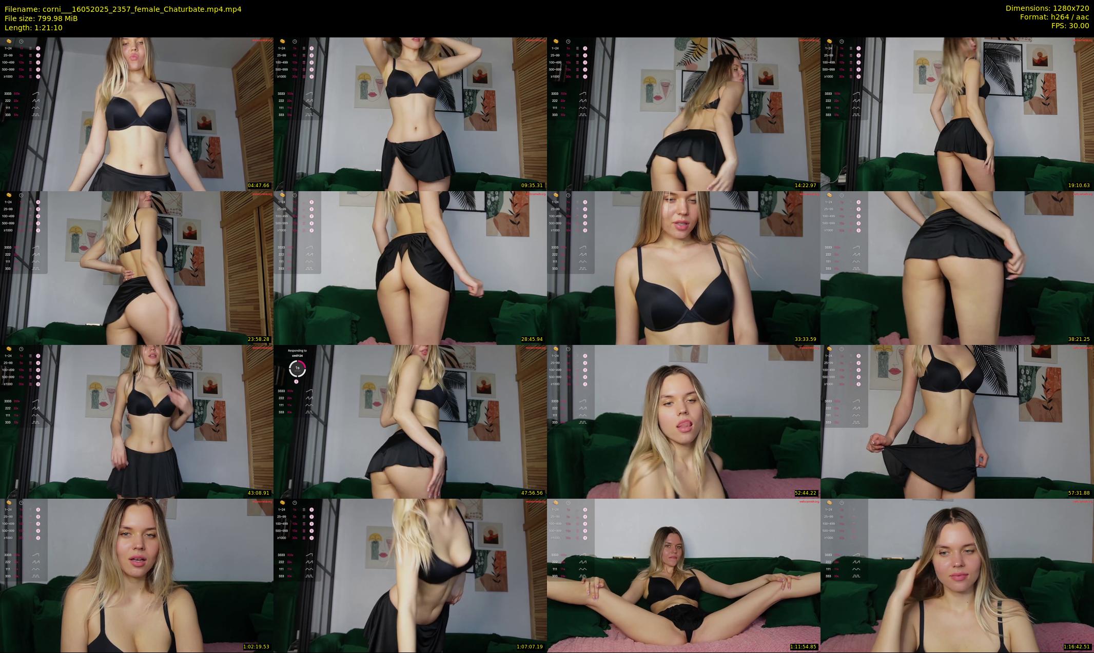 corni__ — 82 minute Chaturbate female cam show recording, 720p, May 16, 2025