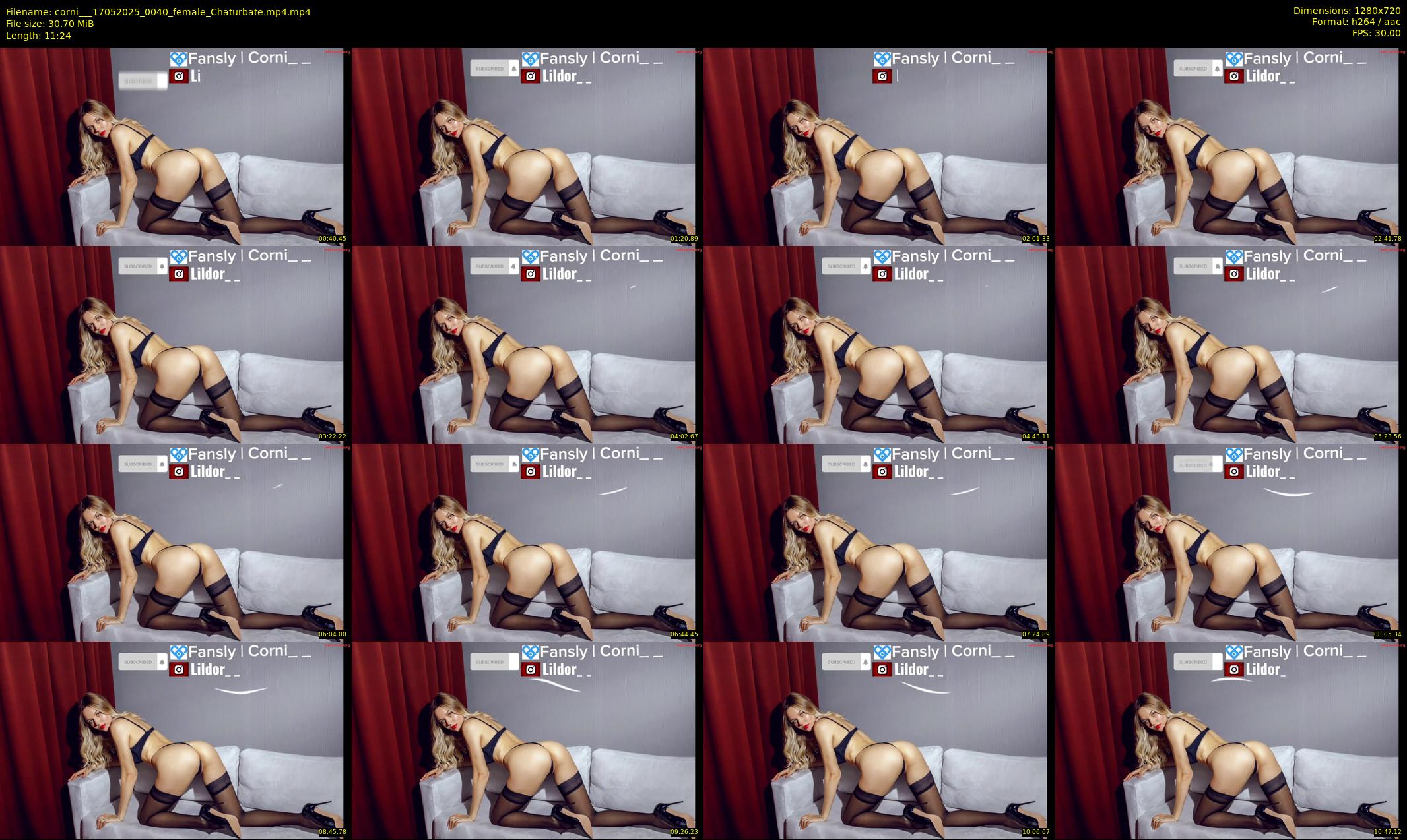 corni__ — 12 minute Chaturbate female cam show recording, 720p, May 17, 2025