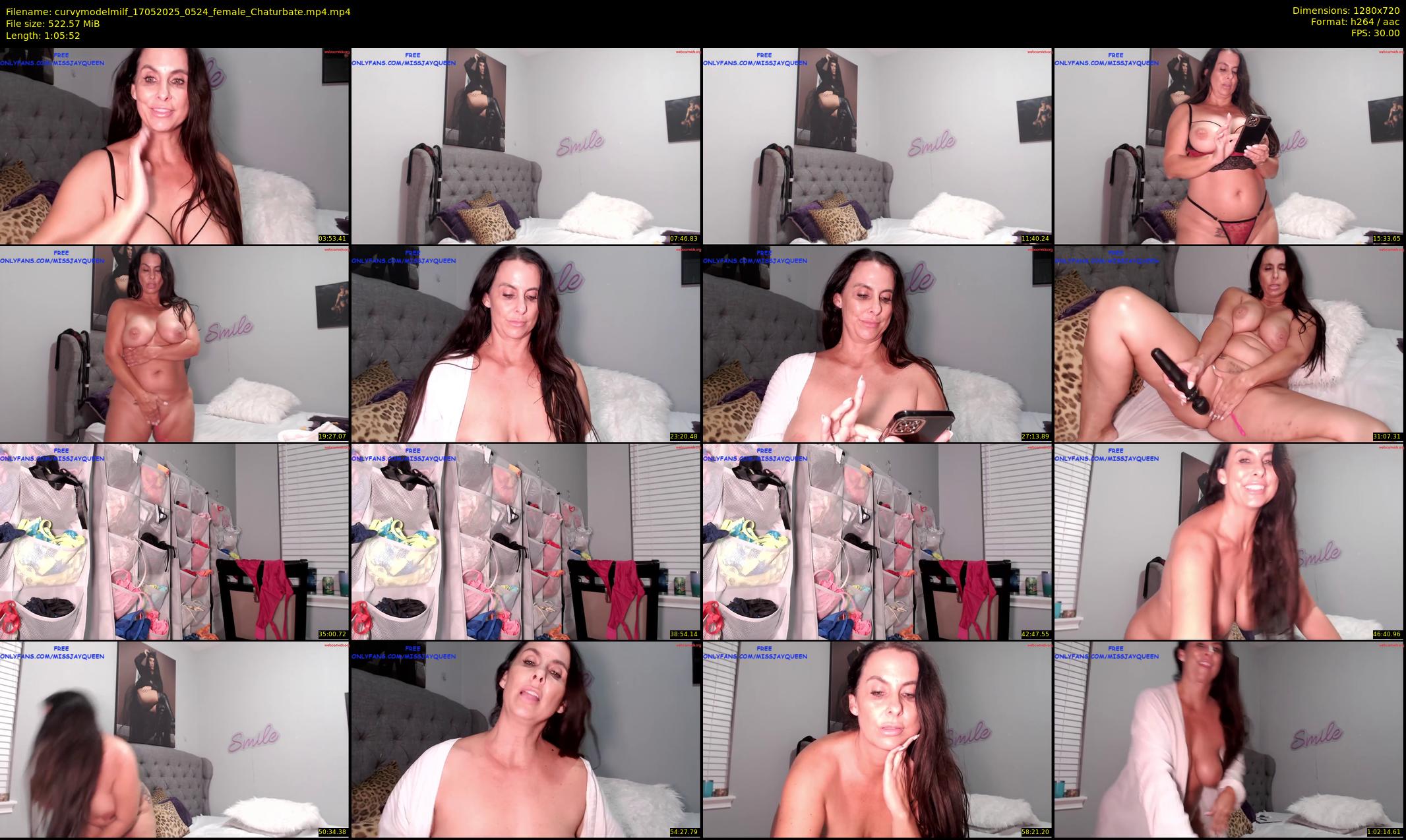 curvymodelmilf — 66 minute Chaturbate female cam show recording, 720p, May 17, 2025