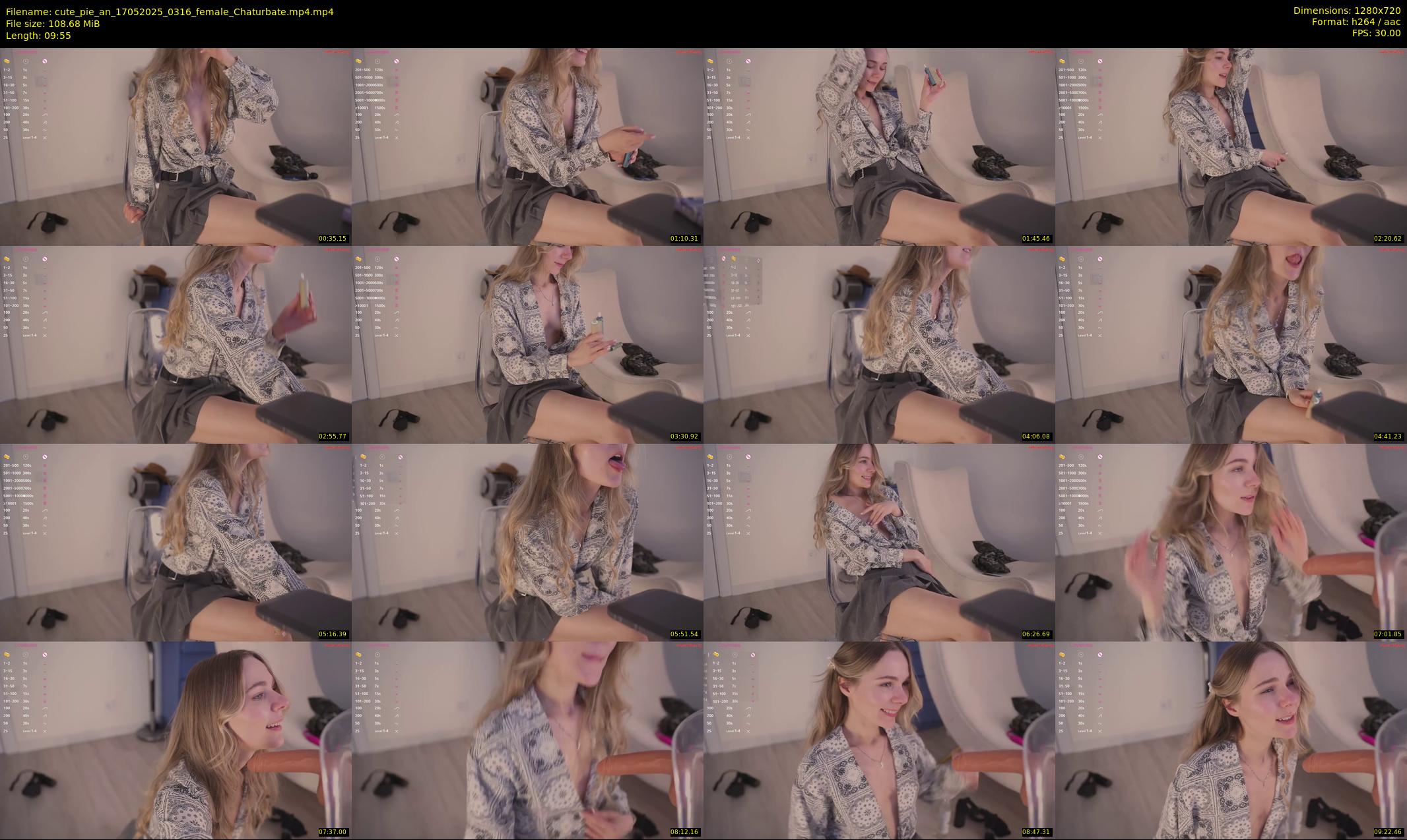 cute_pie_an — 10 minute Chaturbate female cam show recording, 720p, May 17, 2025