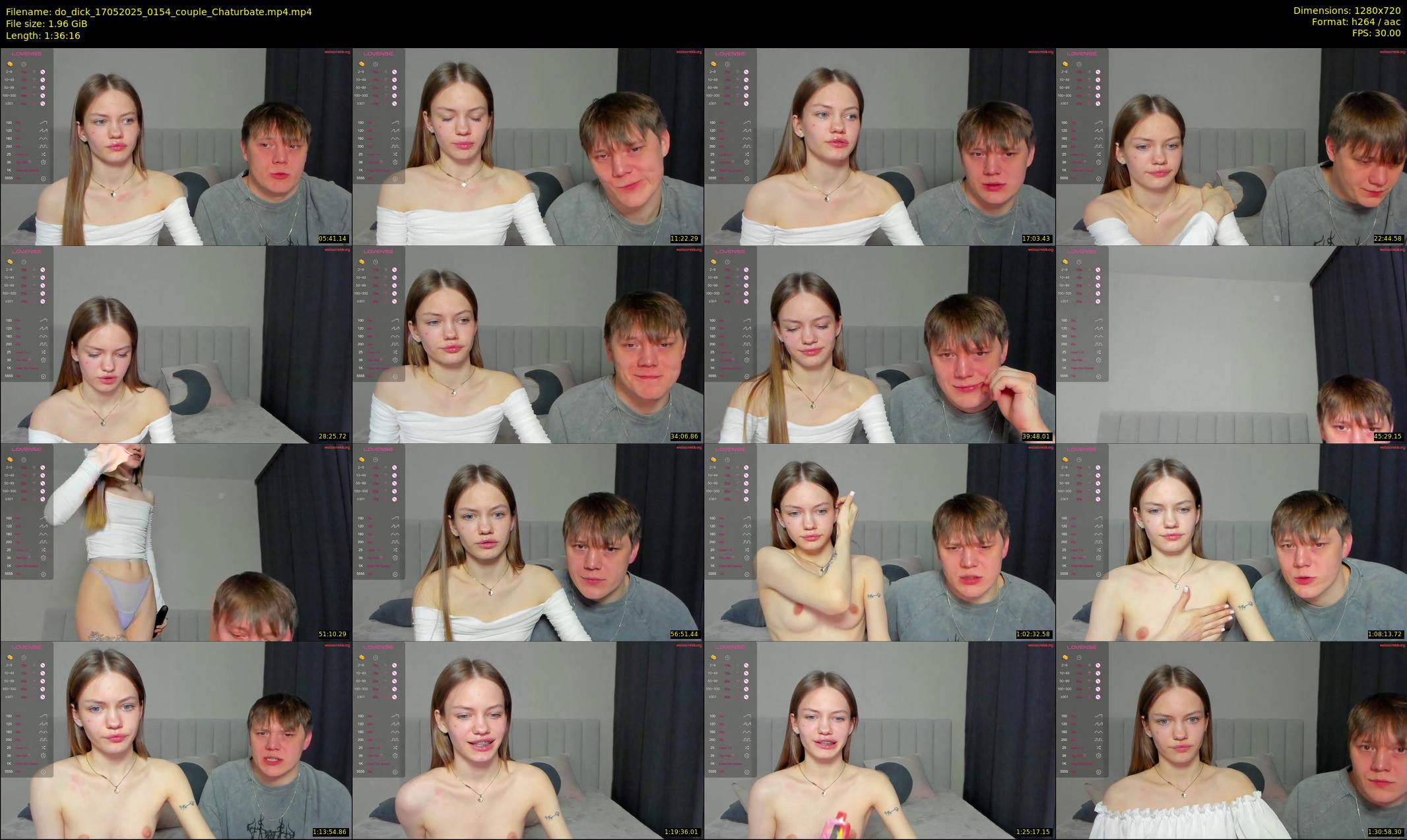 do_dick — 97 minute Chaturbate couple cam show recording, 720p, May 17, 2025