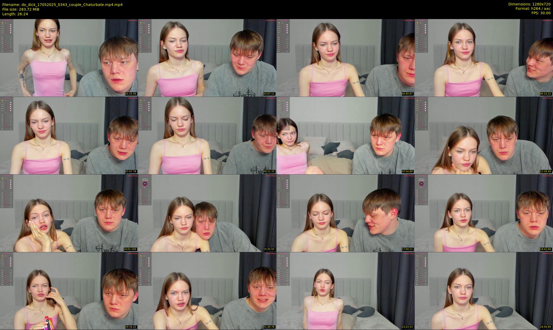 do_dick — 27 minute Chaturbate couple cam show recording, 720p, May 17, 2025