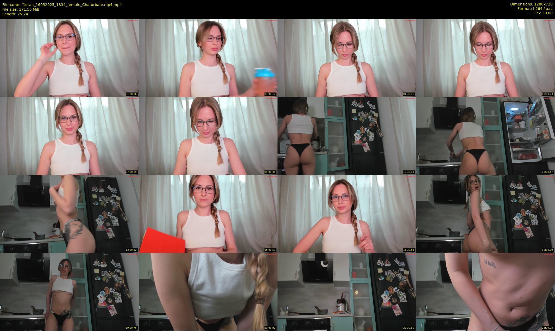 f1oraa — 26 minute Chaturbate female cam show recording, 720p, May 16, 2025
