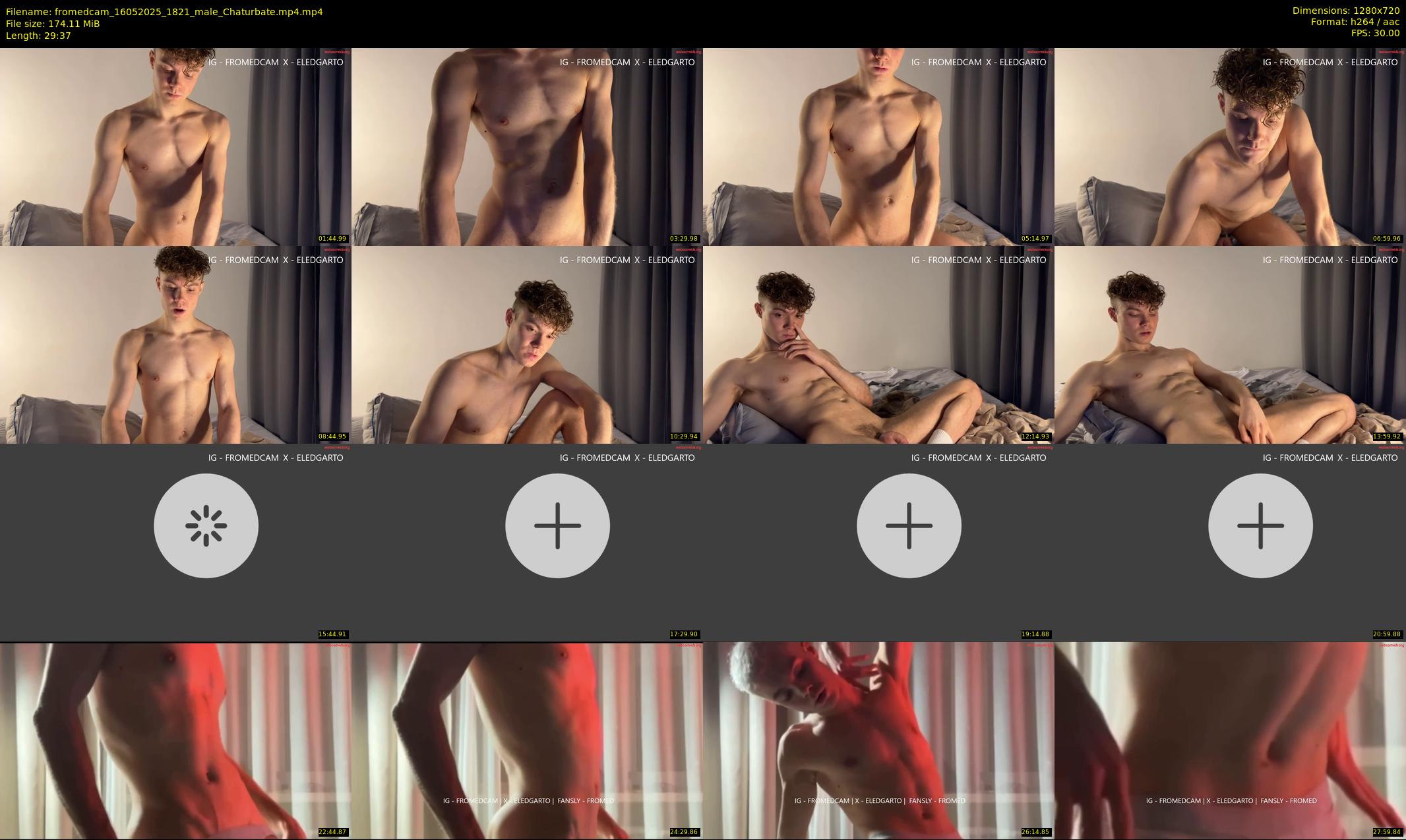 fromedcam — 30 minute Chaturbate male cam show recording, 720p, May 16, 2025
