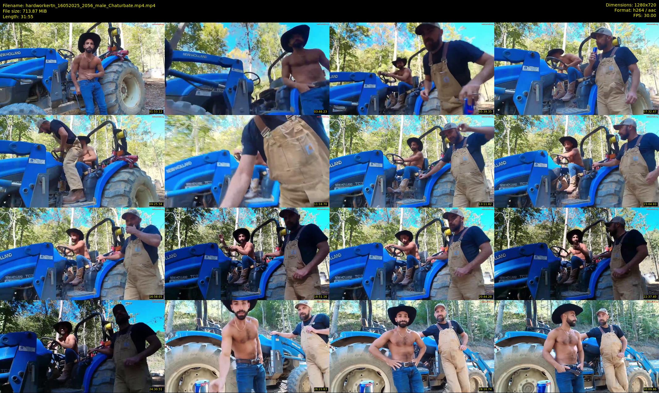 hardworkertn — 32 minute Chaturbate male cam show recording, 720p, May 16, 2025