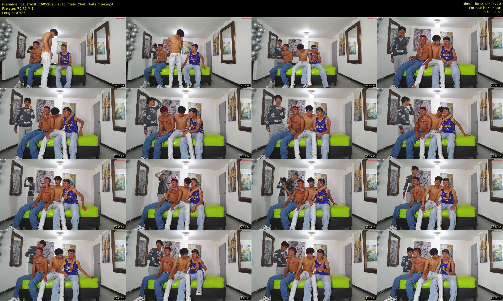 icevermilk — 8 minute Chaturbate male cam show recording, 720p, May 16, 2025