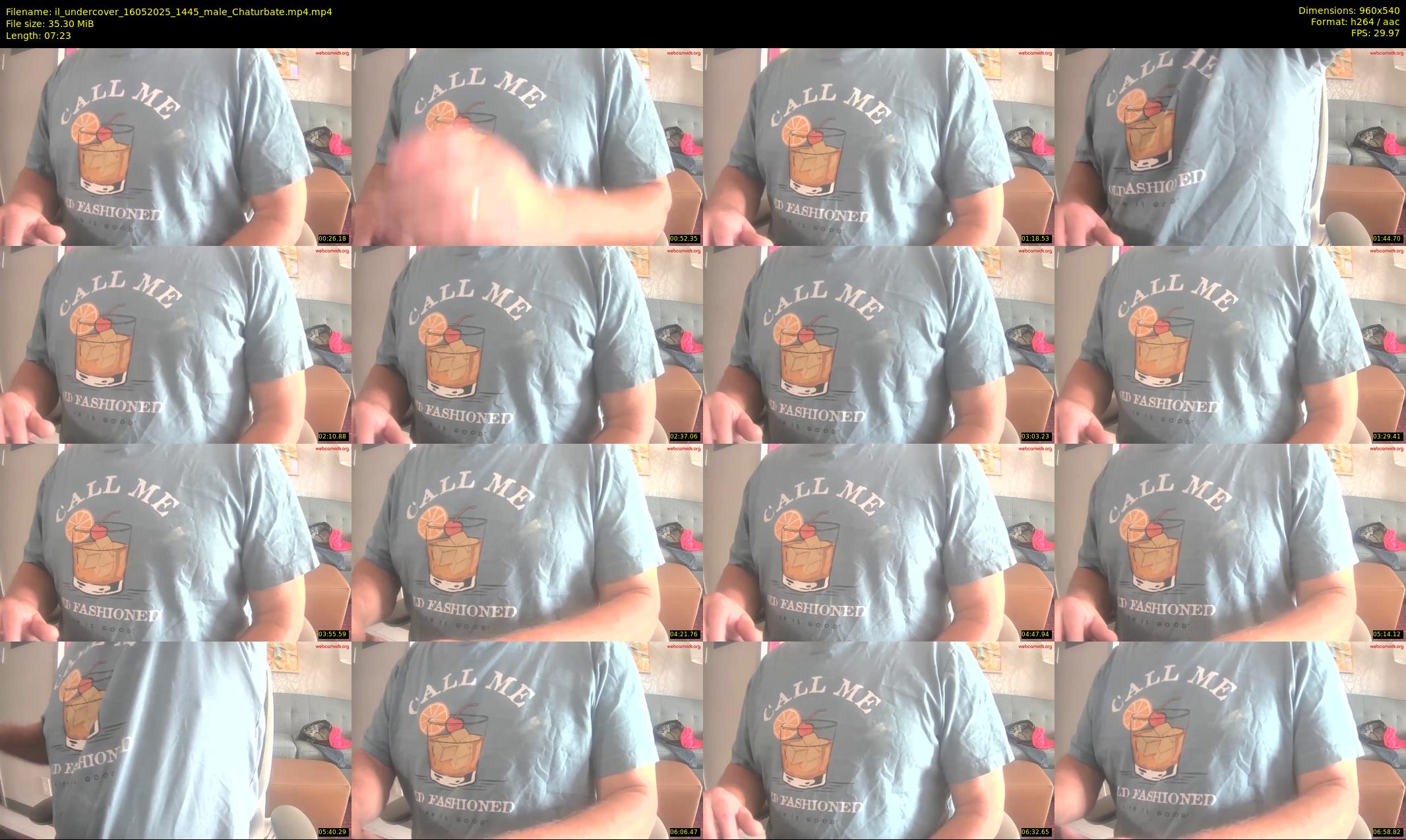 il_undercover — 8 minute Chaturbate male cam show recording, 480p, May 16, 2025