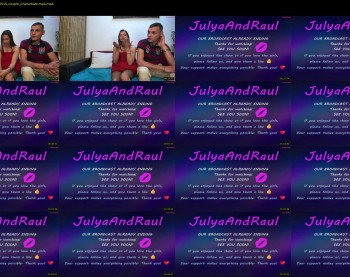 julyaandraul — 3 minute Chaturbate couple cam show recording, 720p, May 17, 2025