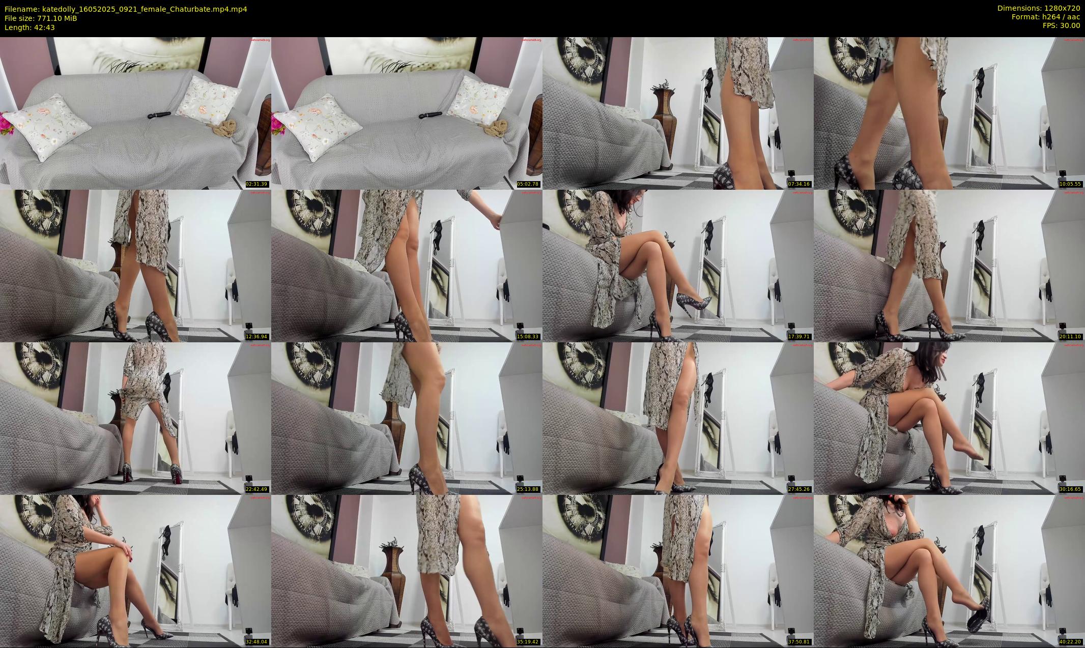 katedolly — 43 minute Chaturbate female cam show recording, 720p, May 16, 2025