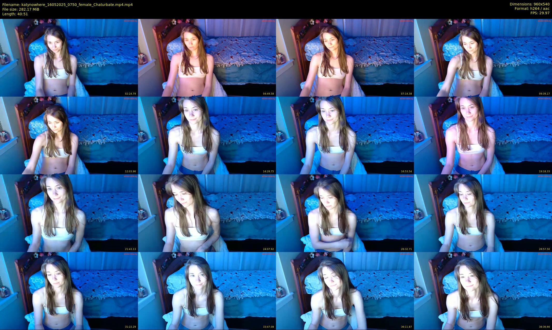 katynowhere — 41 minute Chaturbate female cam show recording, 480p, May 16, 2025