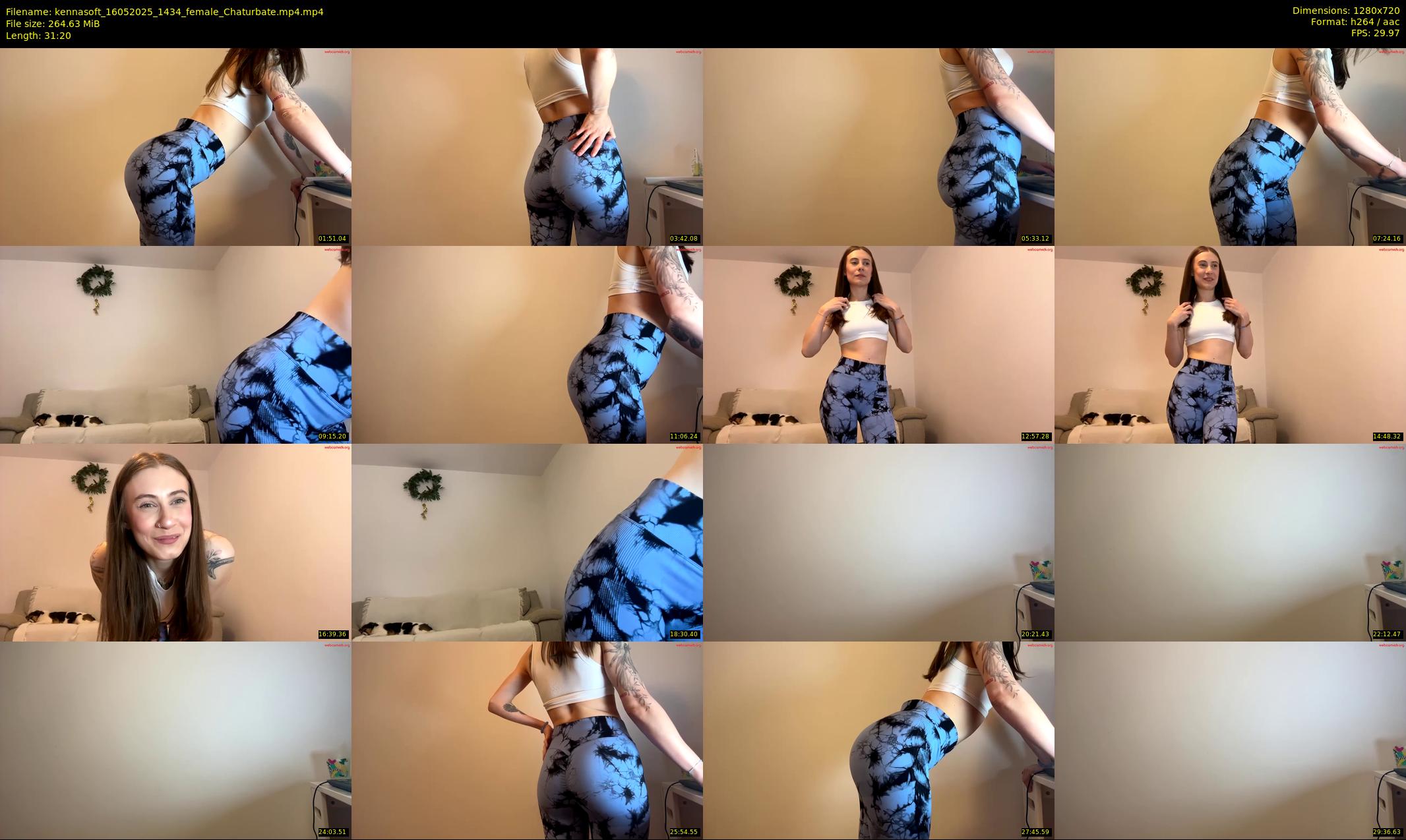 kennasoft — 32 minute Chaturbate female cam show recording, 720p, May 16, 2025