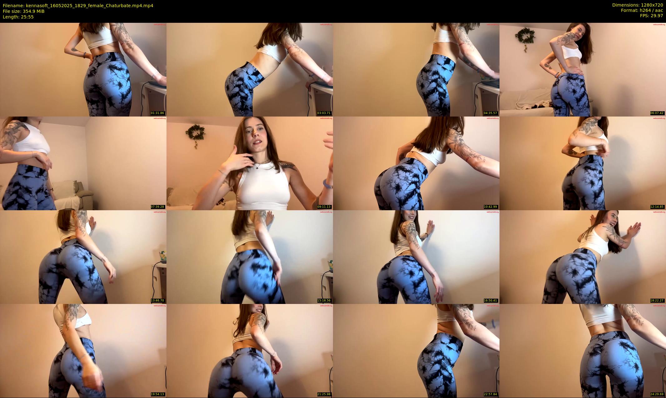 kennasoft — 26 minute Chaturbate female cam show recording, 720p, May 16, 2025