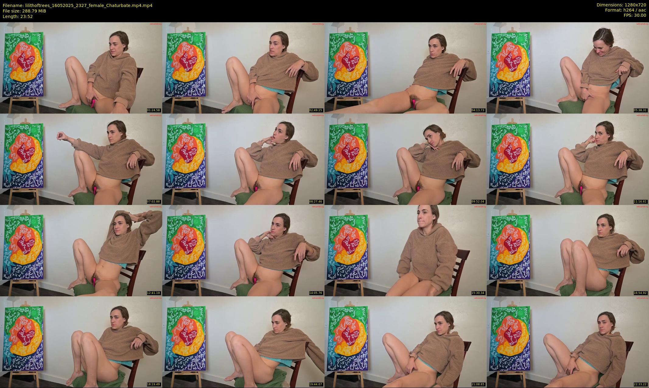lilithoftrees — 24 minute Chaturbate female cam show recording, 720p, May 16, 2025