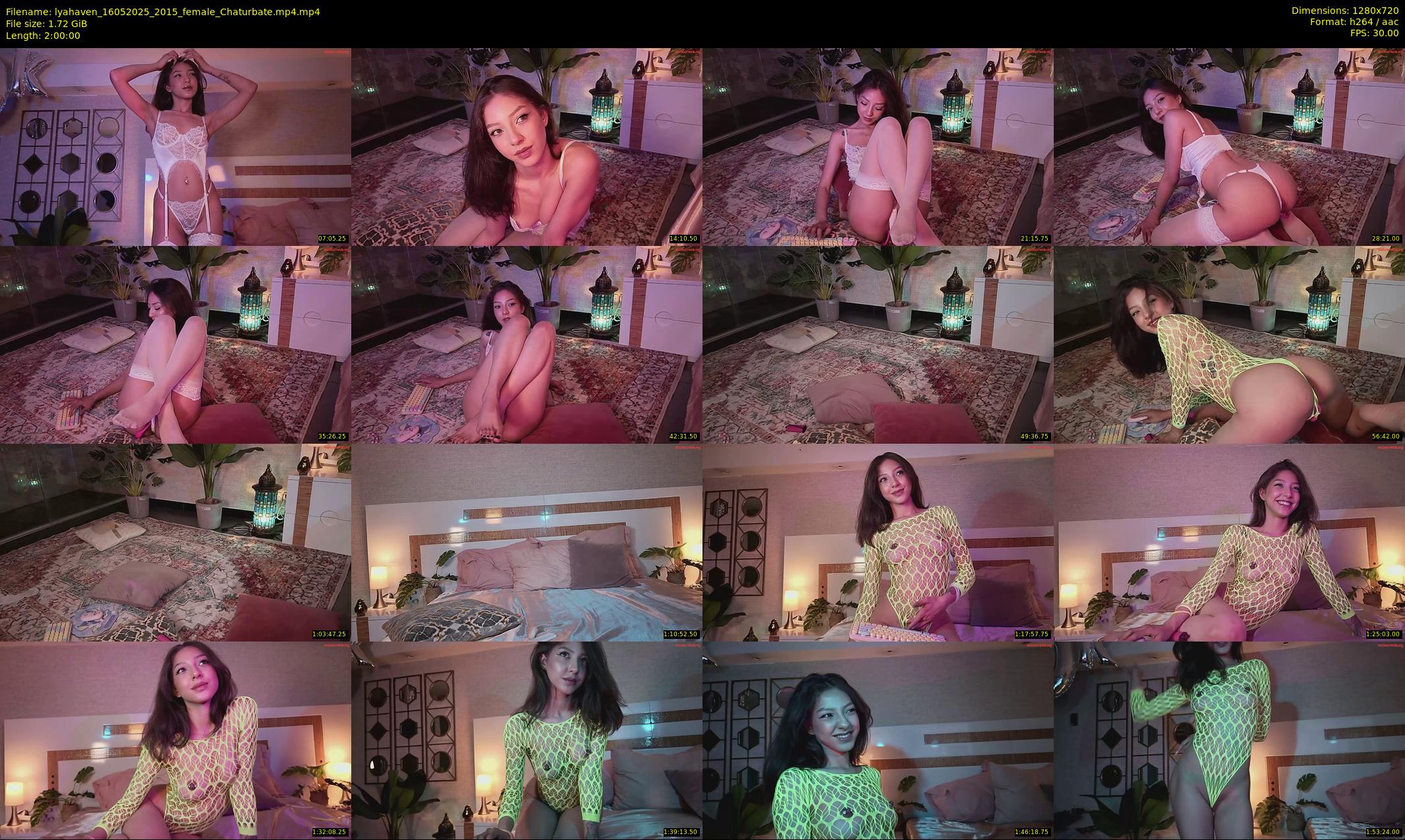 lyahaven — 120 minute Chaturbate female cam show recording, 720p, May 16, 2025