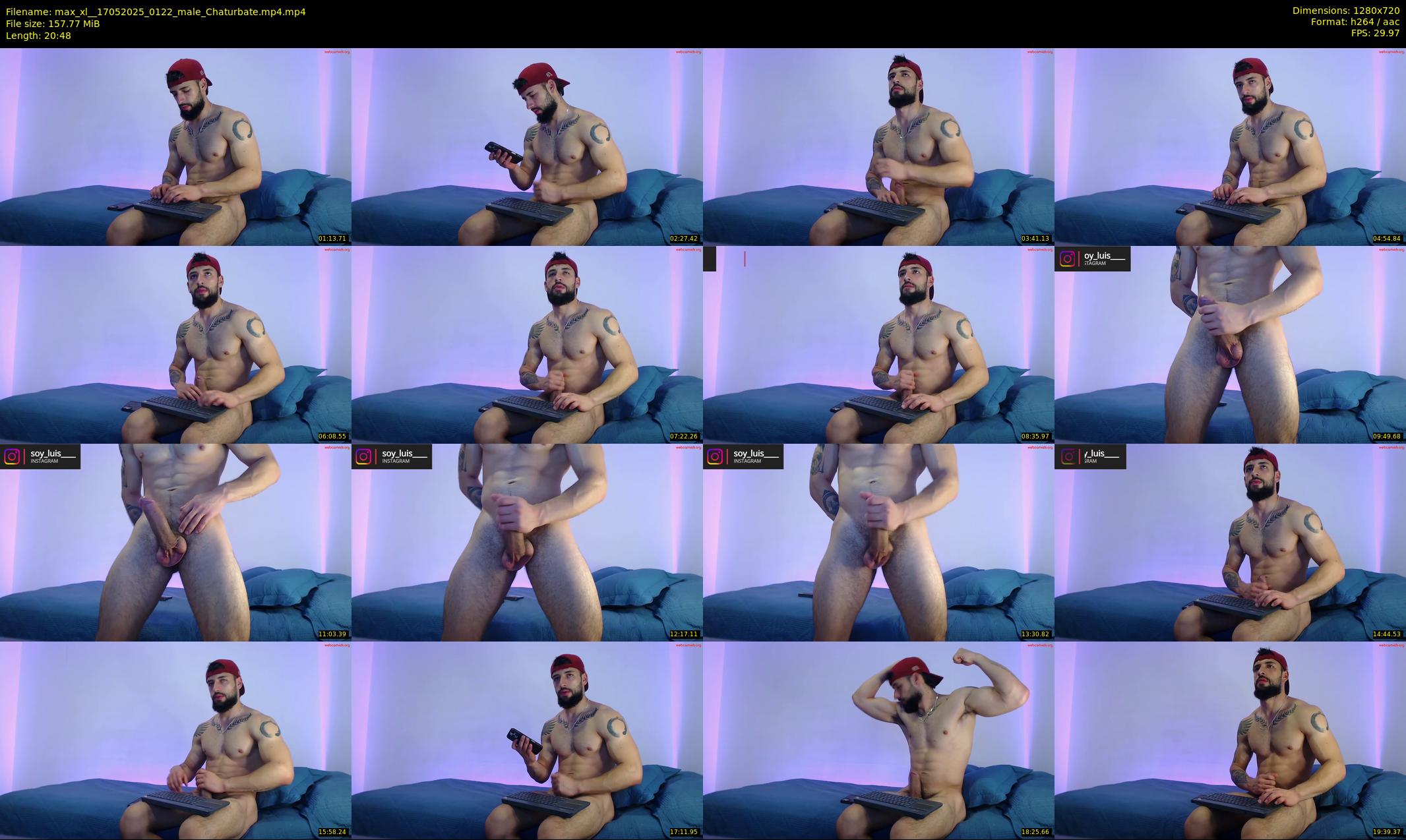 max_xl_ — 21 minute Chaturbate male cam show recording, 720p, May 17, 2025