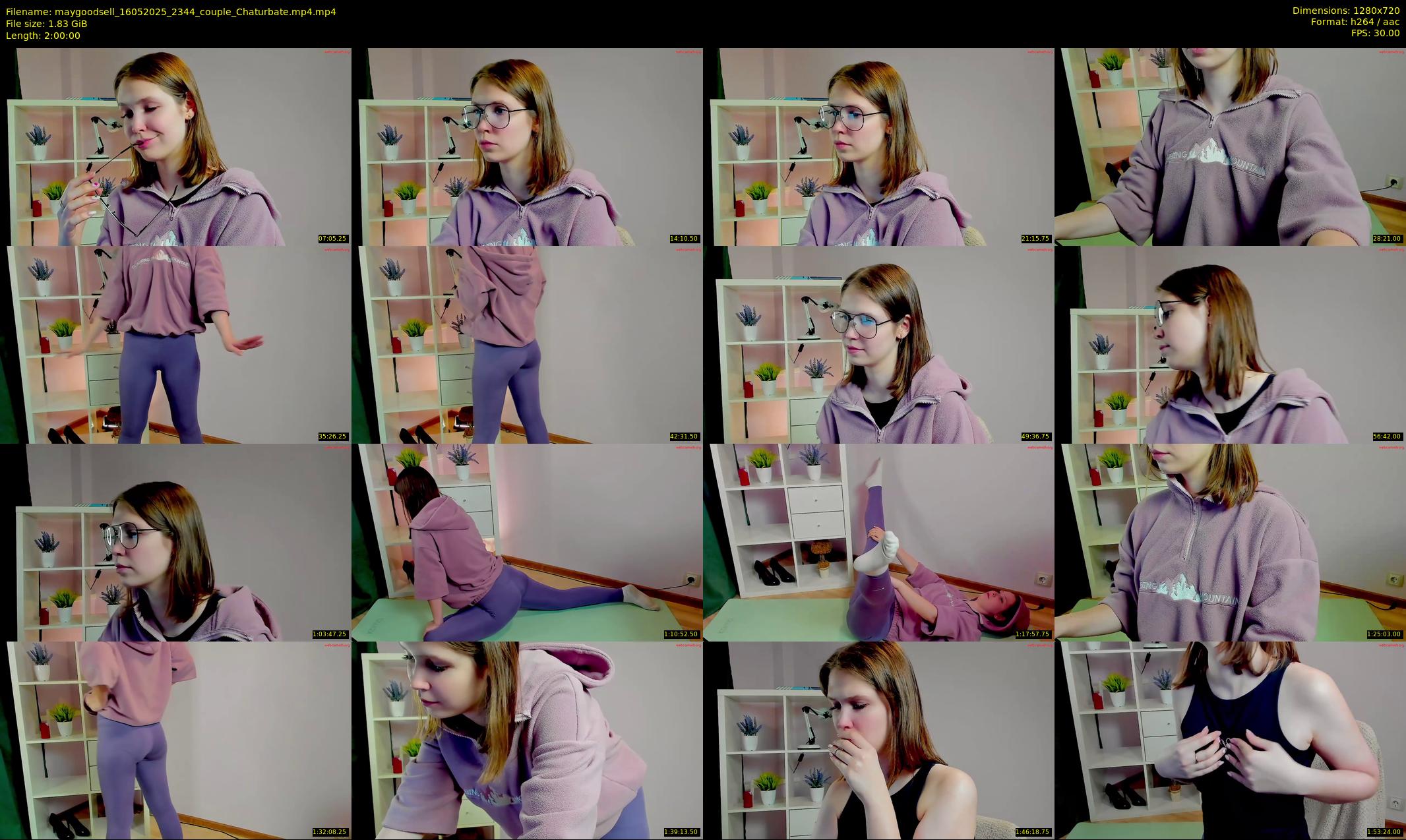 maygoodsell — 120 minute Chaturbate couple cam show recording, 720p, May 16, 2025
