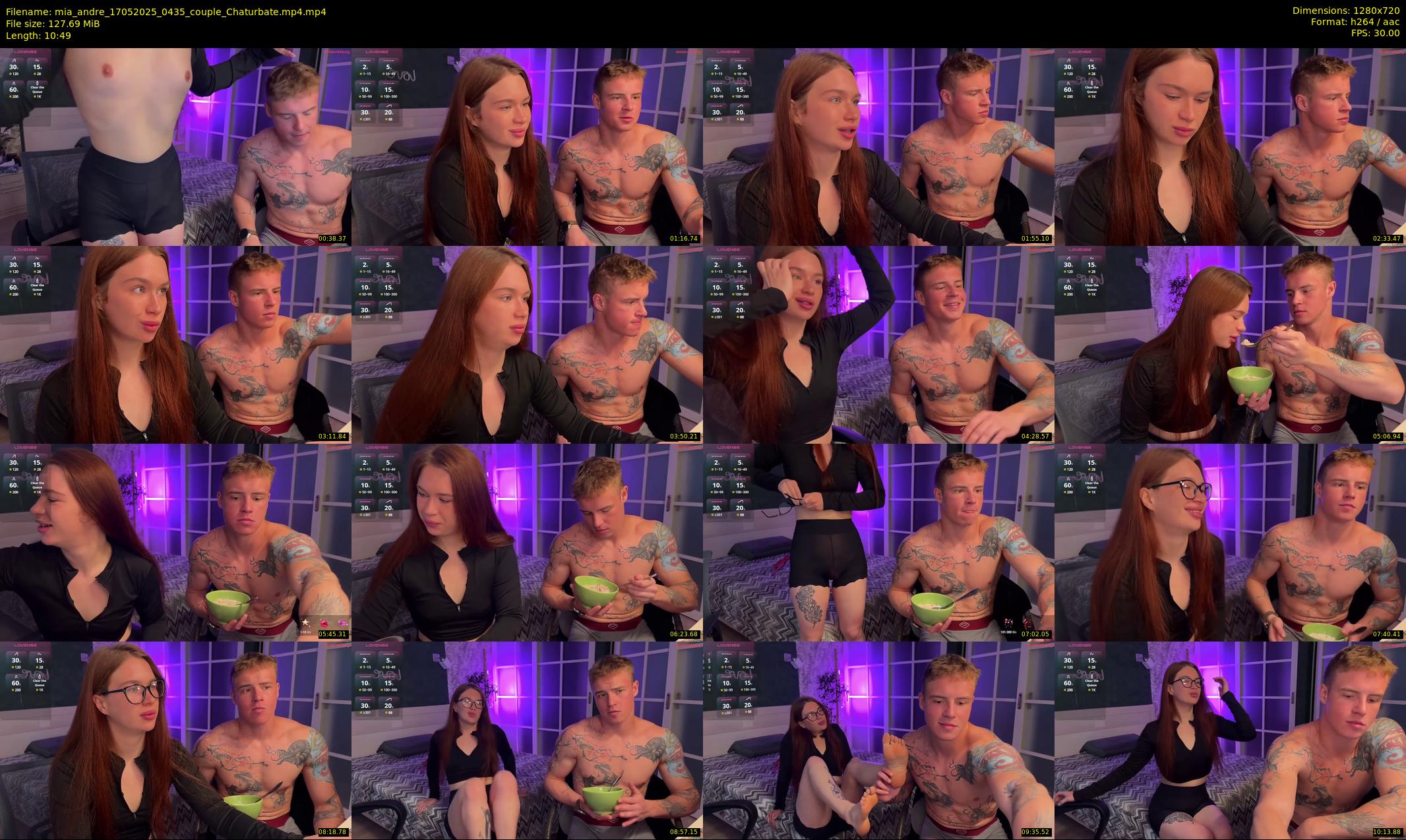 mia_andre — 11 minute Chaturbate couple cam show recording, 720p, May 17, 2025