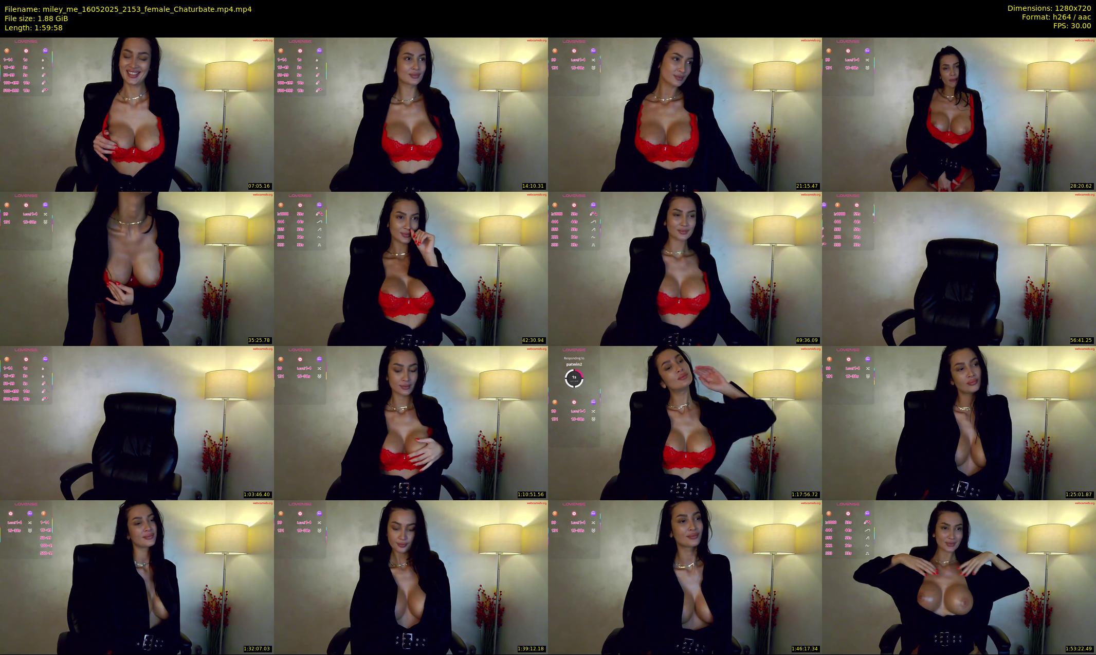 miley_me — 120 minute Chaturbate female cam show recording, 720p, May 16, 2025