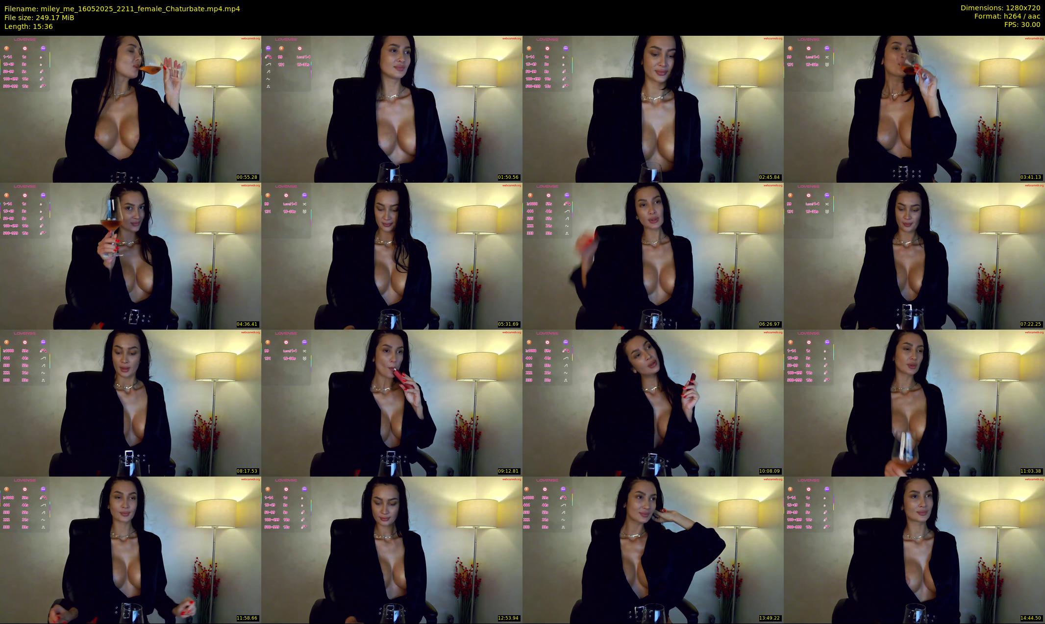 miley_me — 16 minute Chaturbate female cam show recording, 720p, May 16, 2025