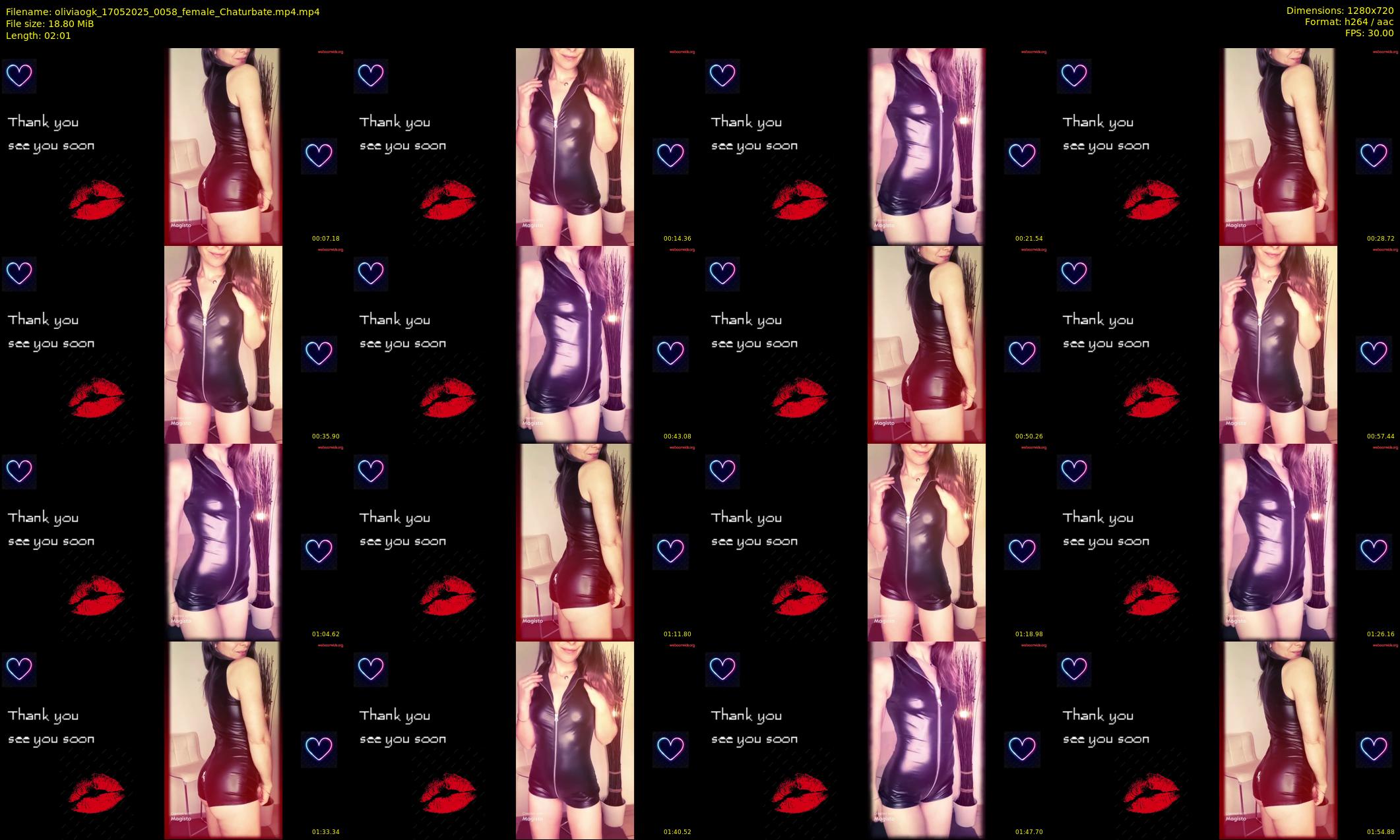 oliviaogk — 3 minute Chaturbate female cam show recording, 720p, May 17, 2025