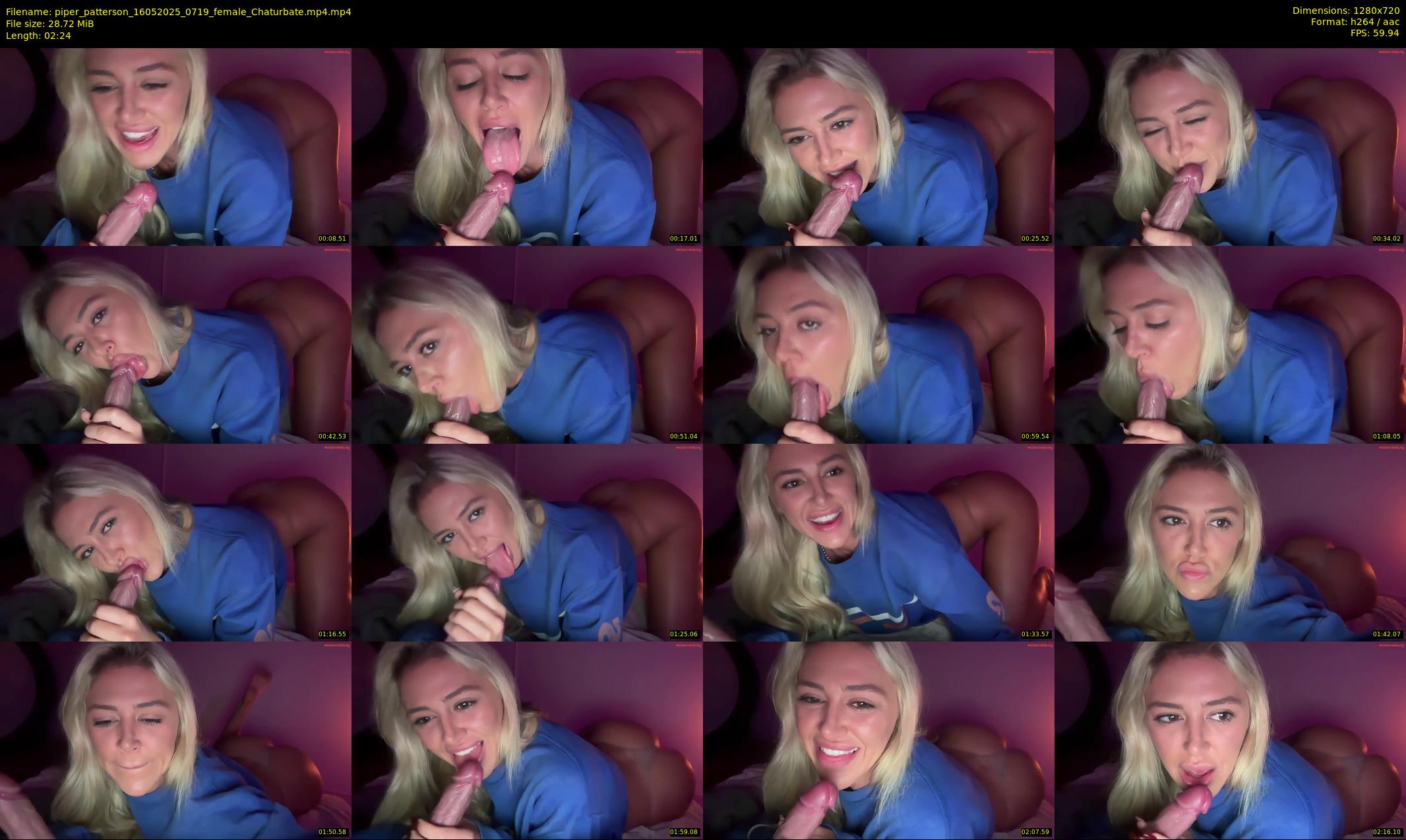 piper_patterson — 3 minute Chaturbate female cam show recording, 720p, May 16, 2025