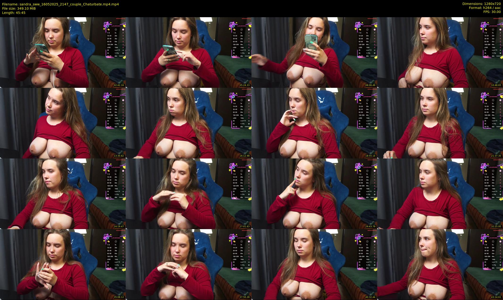 sandra_sww — 46 minute Chaturbate couple cam show recording, 720p, May 16, 2025