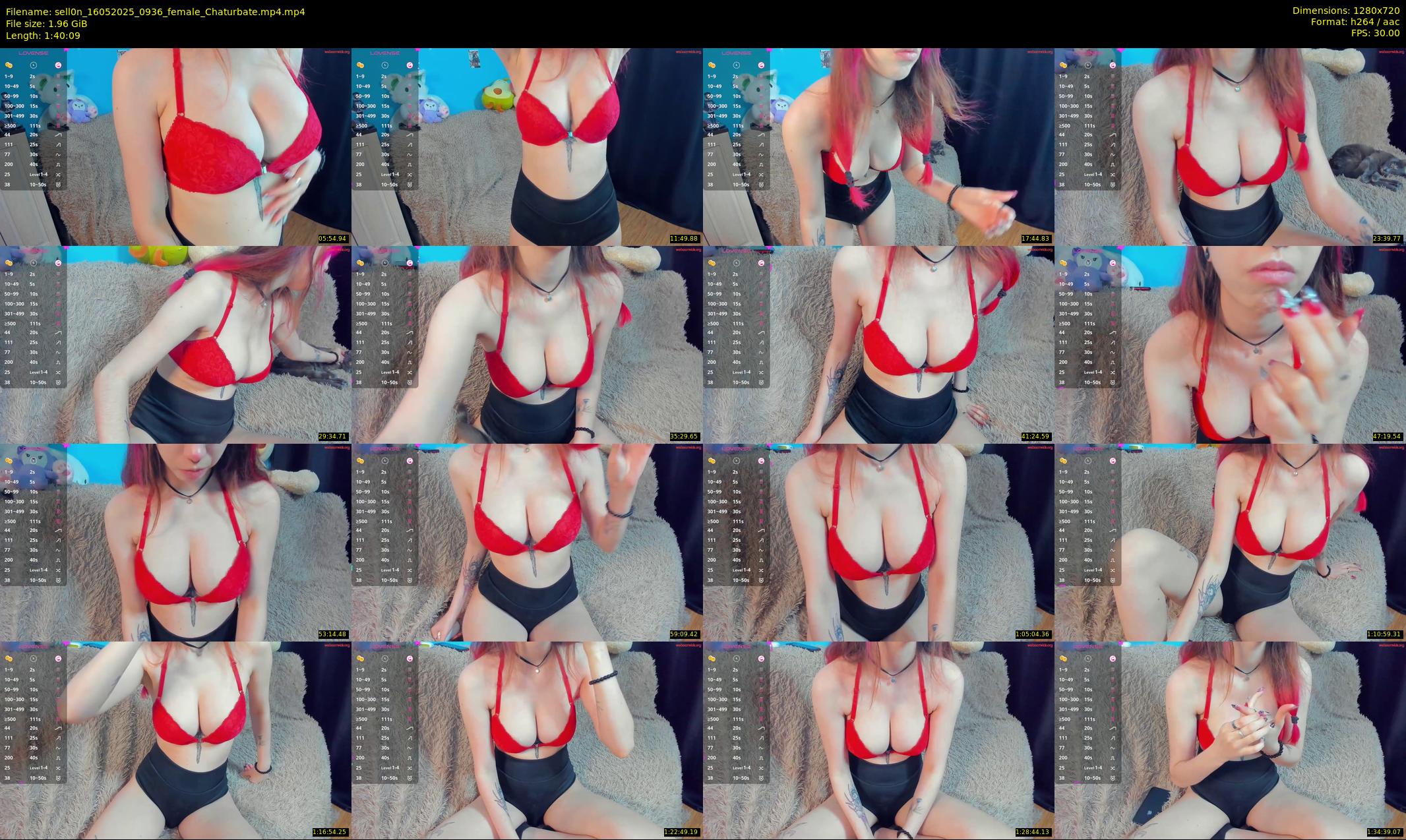 sell0n — 101 minute Chaturbate female cam show recording, 720p, May 16, 2025