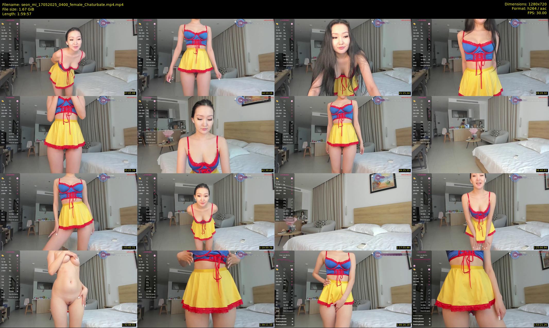 seon_mi — 120 minute Chaturbate female cam show recording, 720p, May 17, 2025