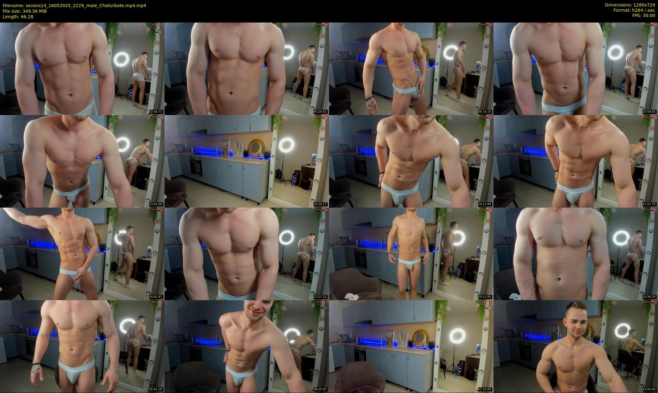 sevans14 — 47 minute Chaturbate male cam show recording, 720p, May 16, 2025