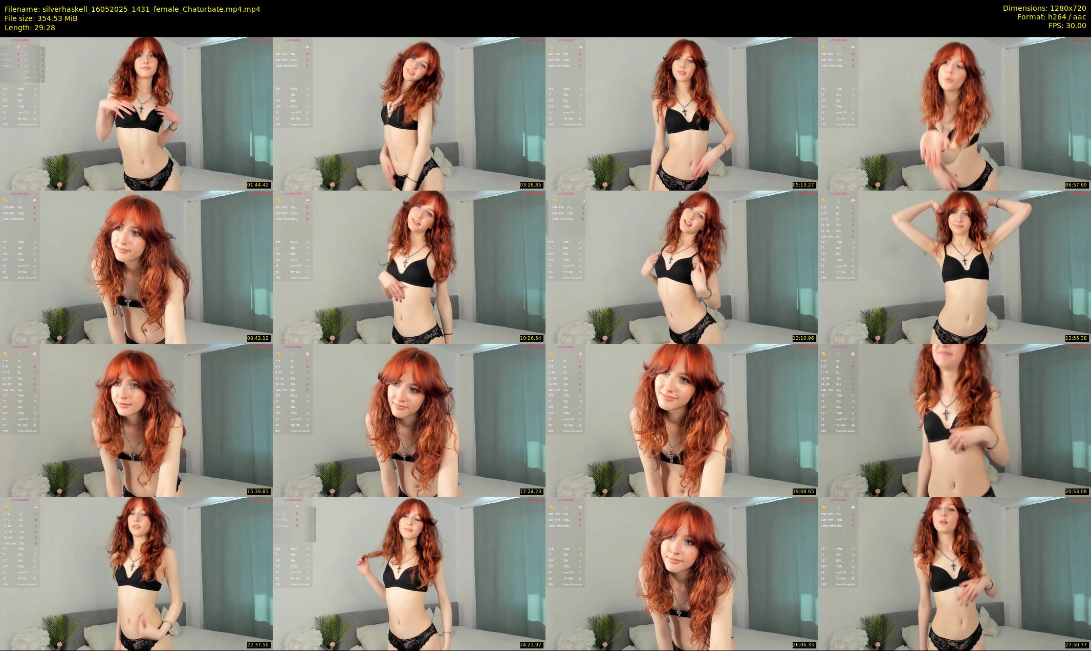 silverhaskell — 30 minute Chaturbate female cam show recording, 720p, May 16, 2025
