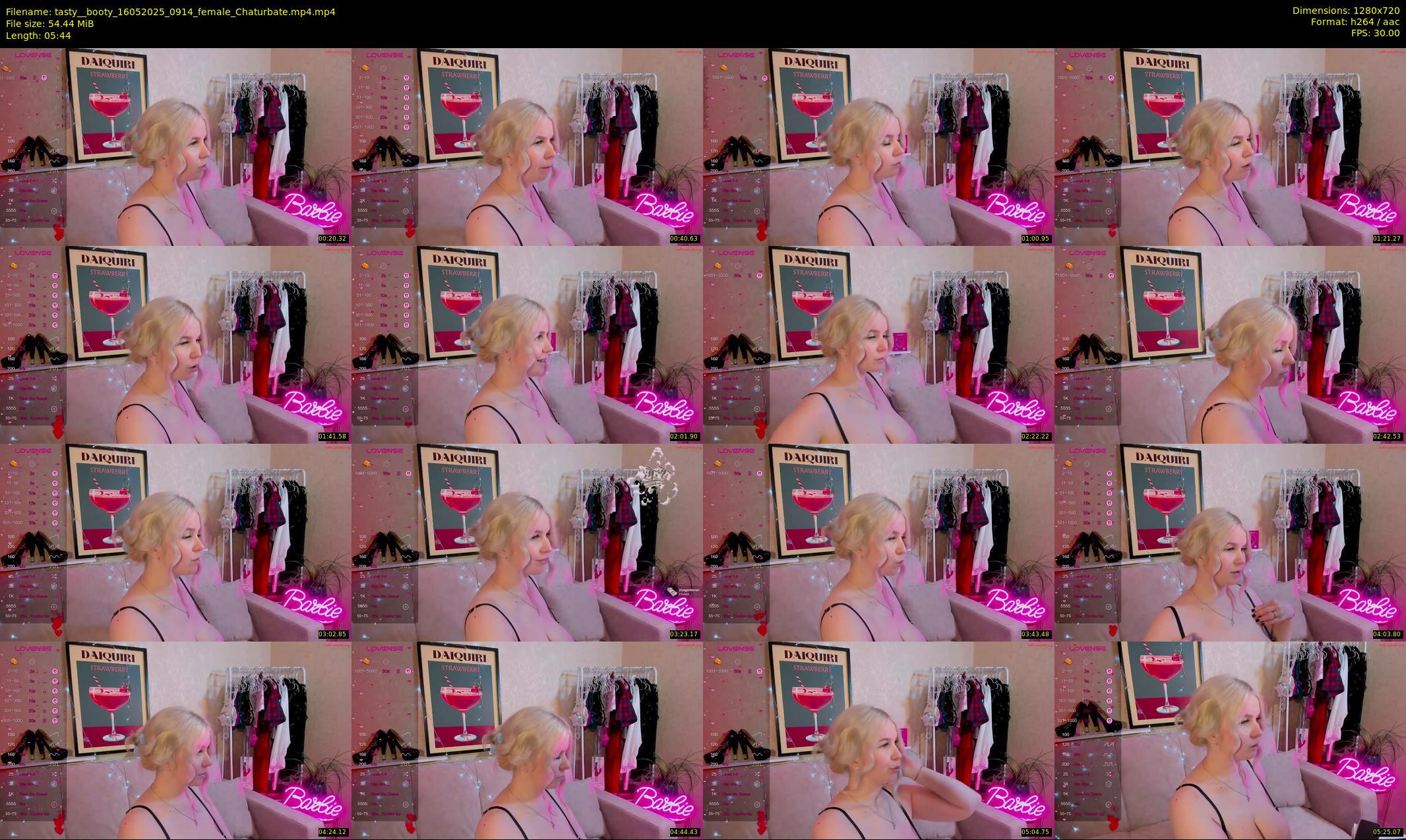 tasty__booty — 6 minute Chaturbate female cam show recording, 720p, May 16, 2025