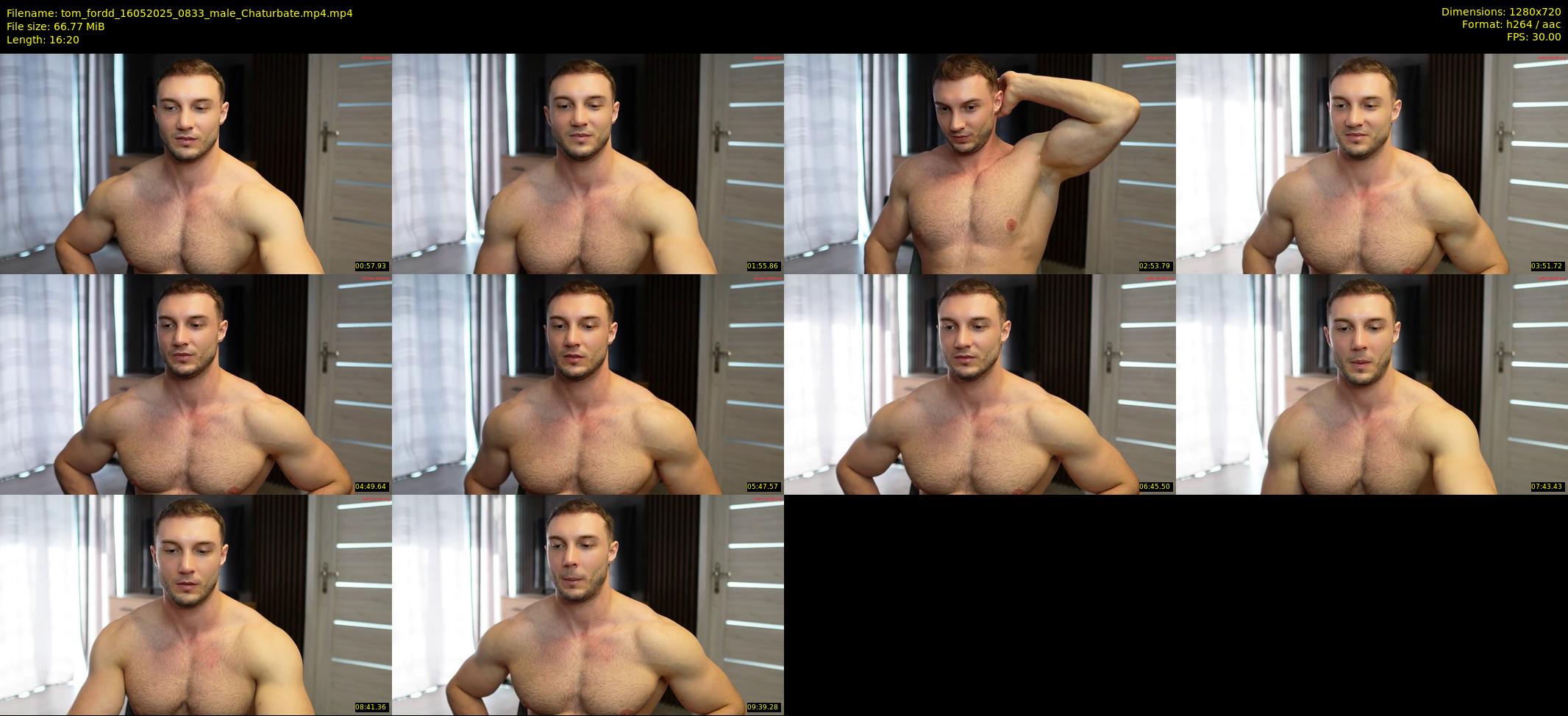 tom_fordd — 17 minute Chaturbate male cam show recording, 720p, May 16, 2025