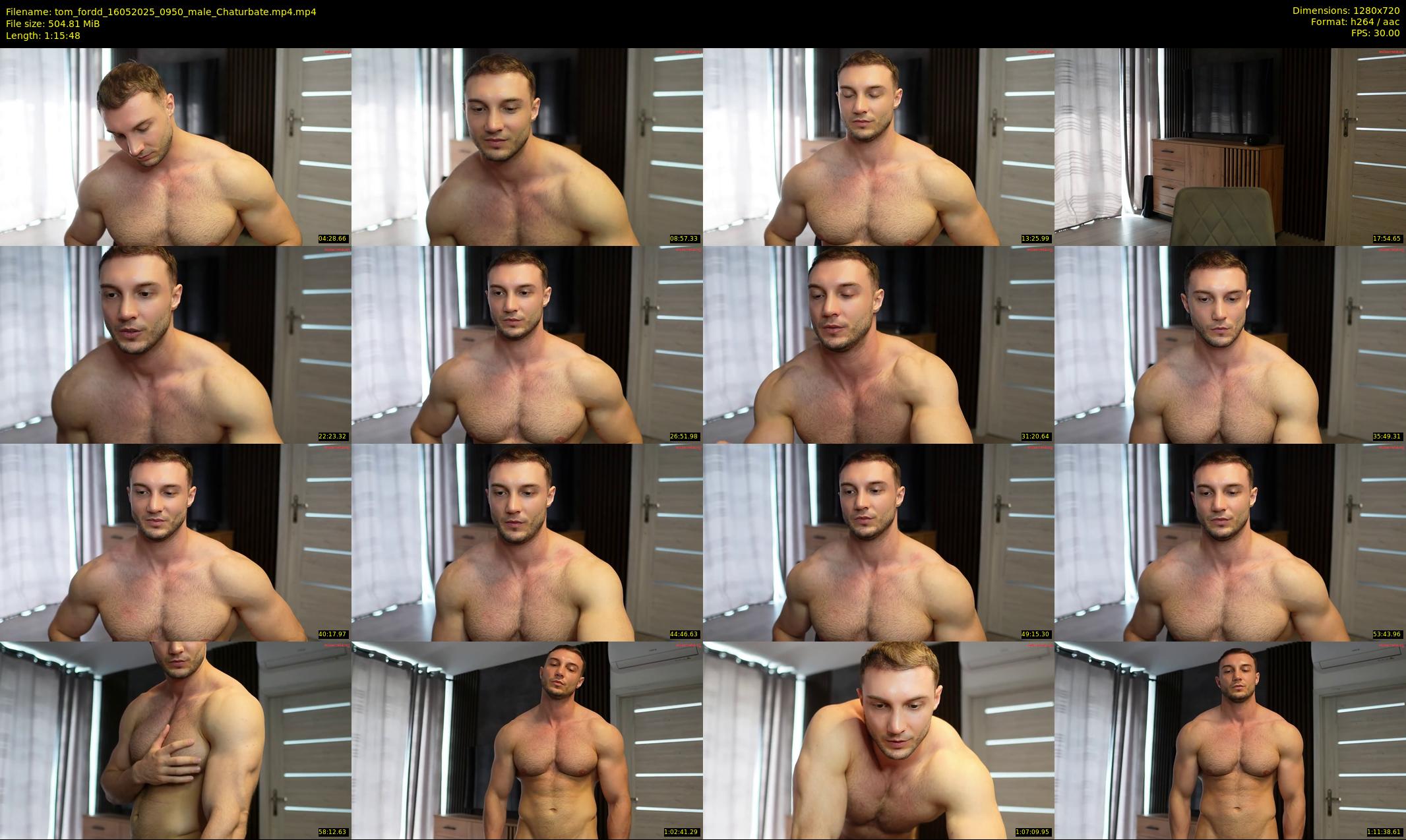 tom_fordd — 76 minute Chaturbate male cam show recording, 720p, May 16, 2025