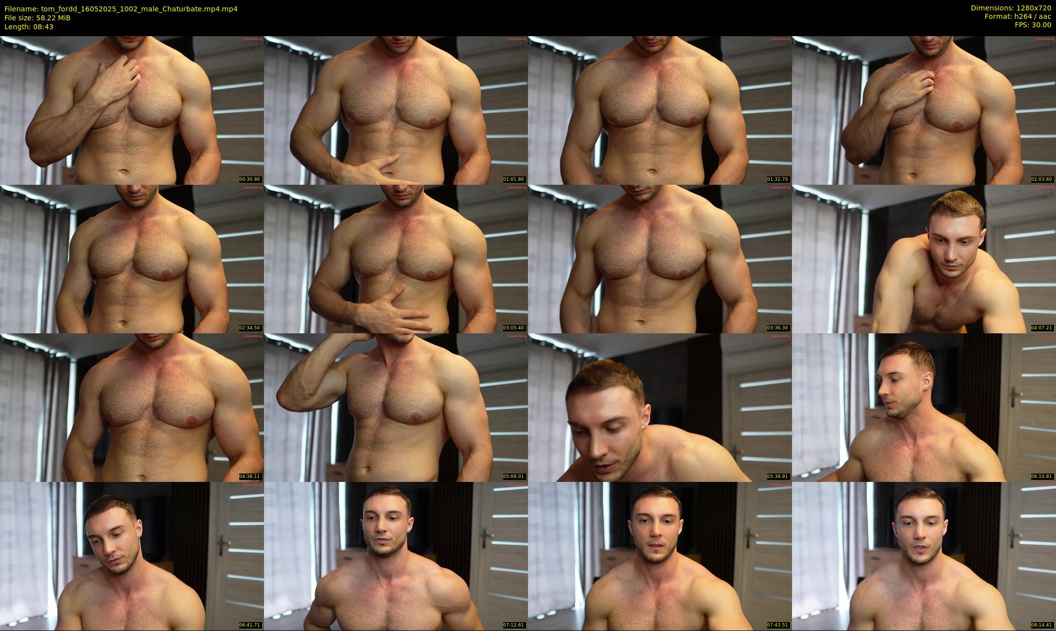 tom_fordd — 9 minute Chaturbate male cam show recording, 720p, May 16, 2025