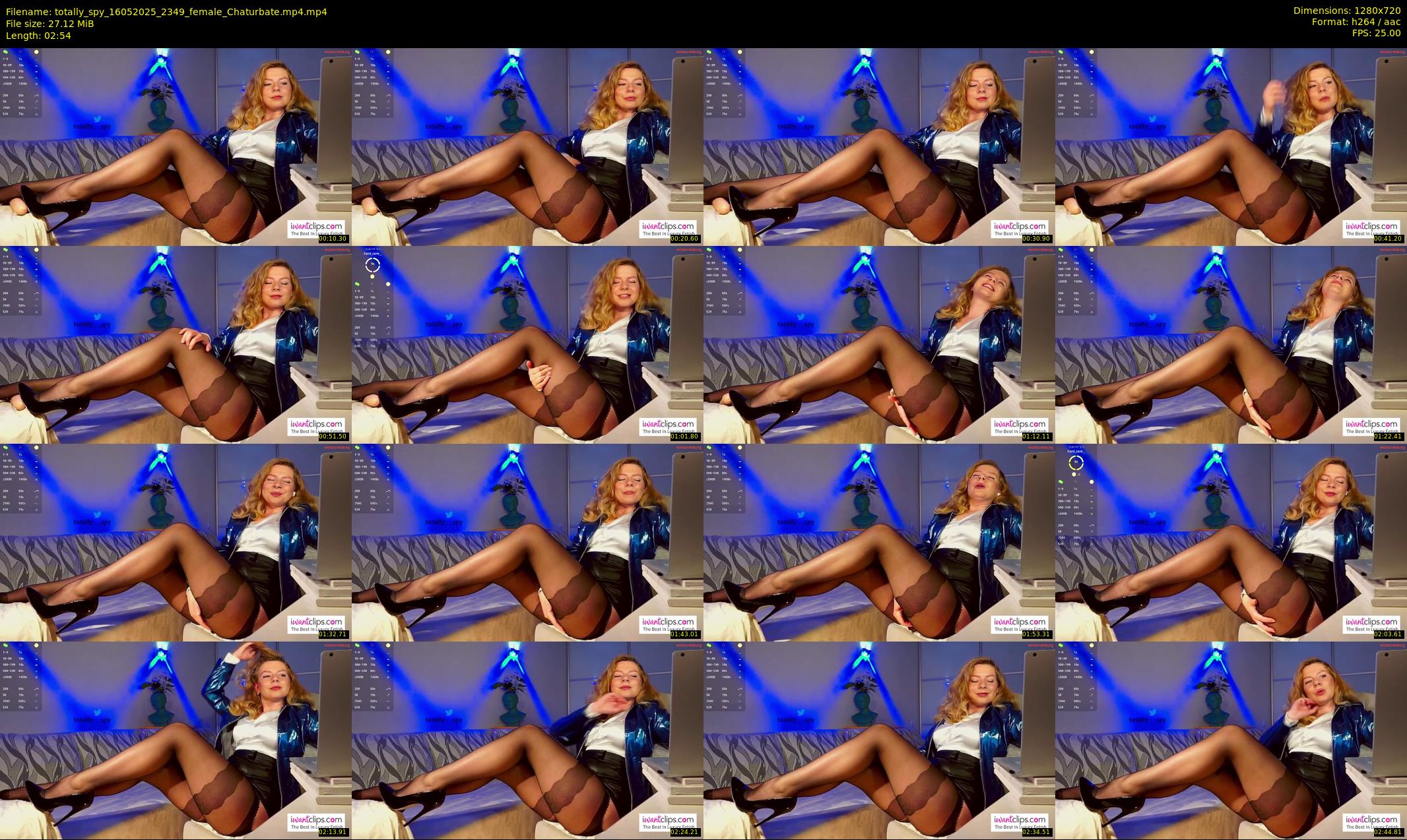 totally_spy — 3 minute Chaturbate female cam show recording, 720p, May 16, 2025