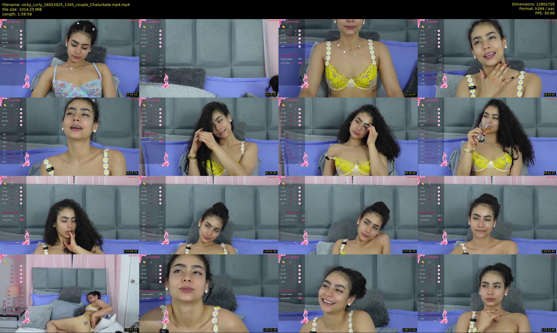 vicky_curly — 120 minute Chaturbate female cam show recording, 720p, May 16, 2025