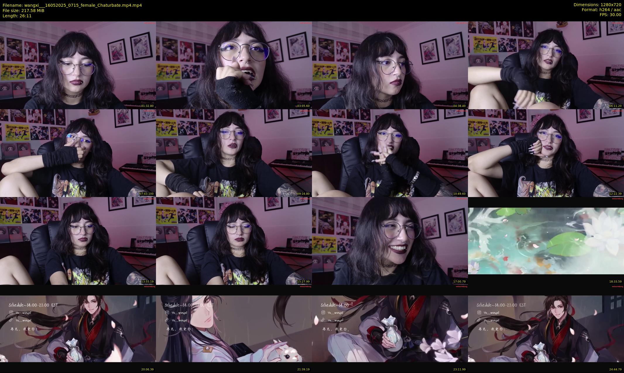 wangxi__ — 27 minute Chaturbate female cam show recording, 720p, May 16, 2025