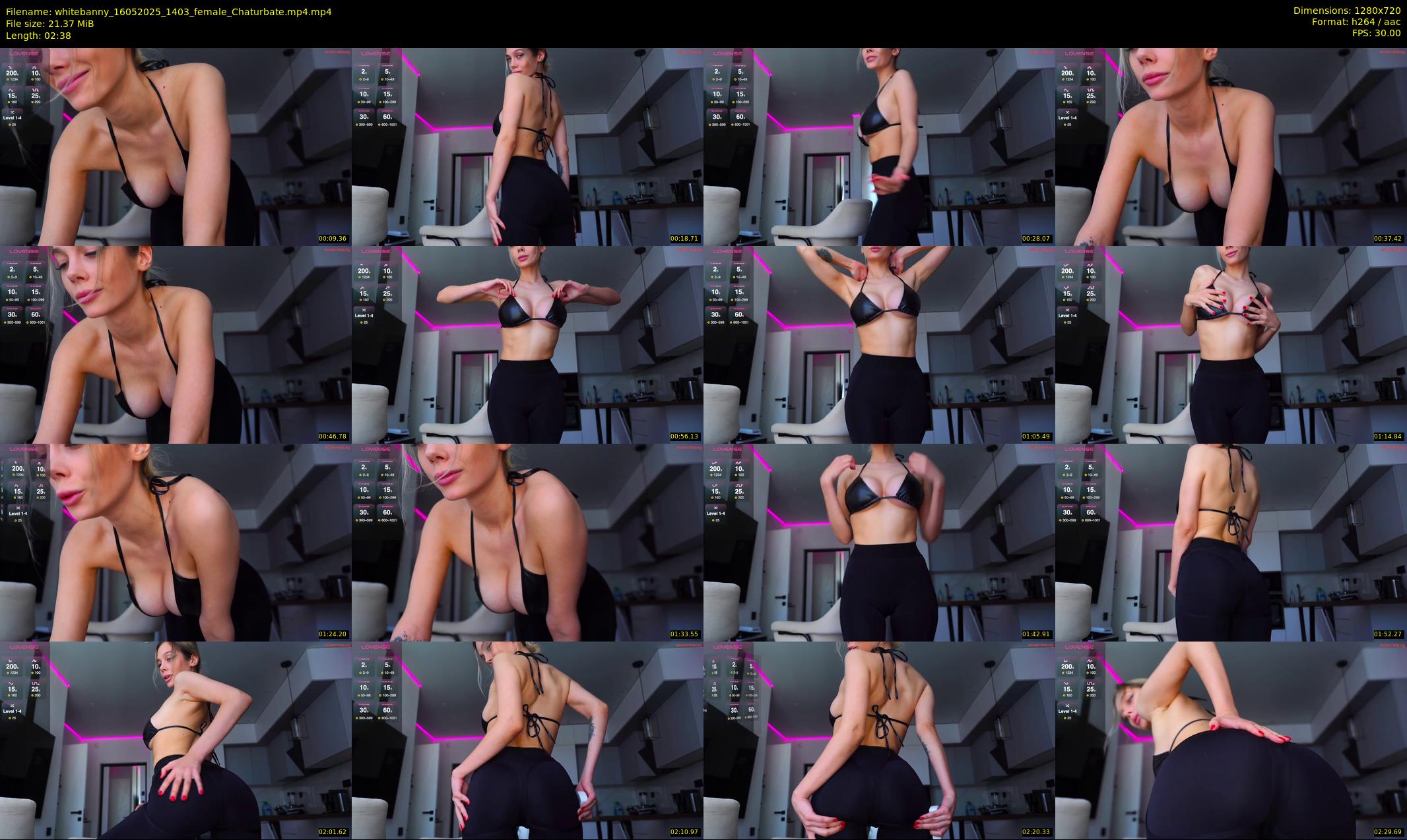 whitebanny — 3 minute Chaturbate couple cam show recording, 720p, May 16, 2025