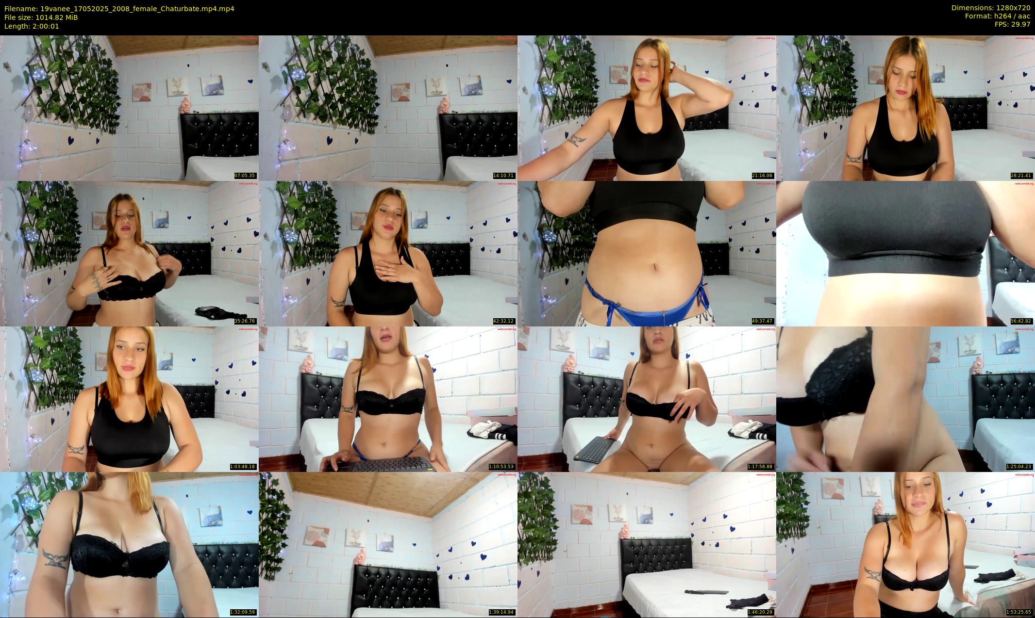 19vanee — 121 minute Chaturbate female cam show recording, 720p, May 17, 2025