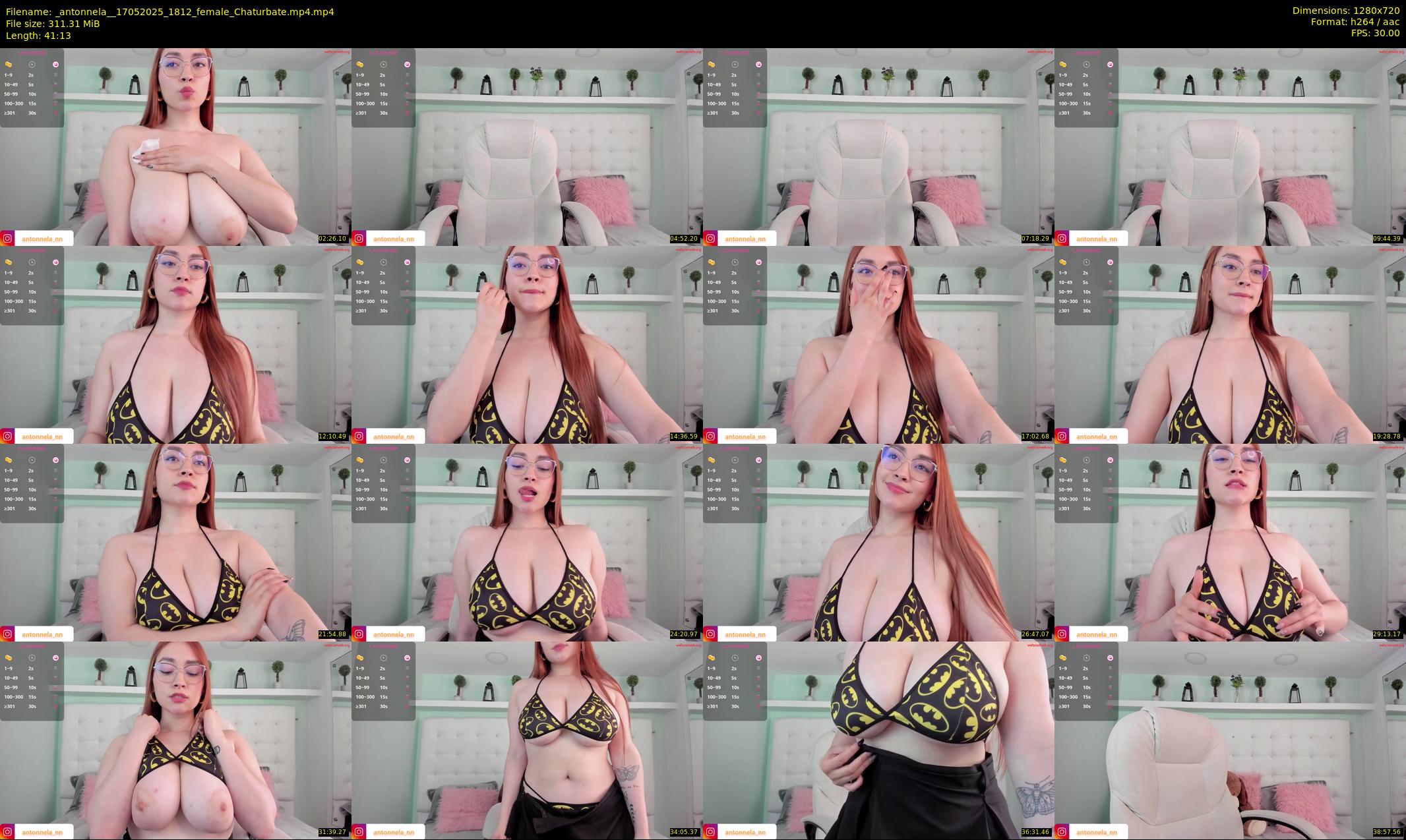 _antonnela_ — 42 minute Chaturbate female cam show recording, 720p, May 17, 2025